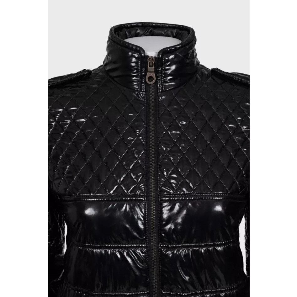 Chanel Chanel Fall 2011 Black Polyurethane Fitted Jacket FR40 Size M / US 6-8 / IT 42-44 - 4 Thumbnail