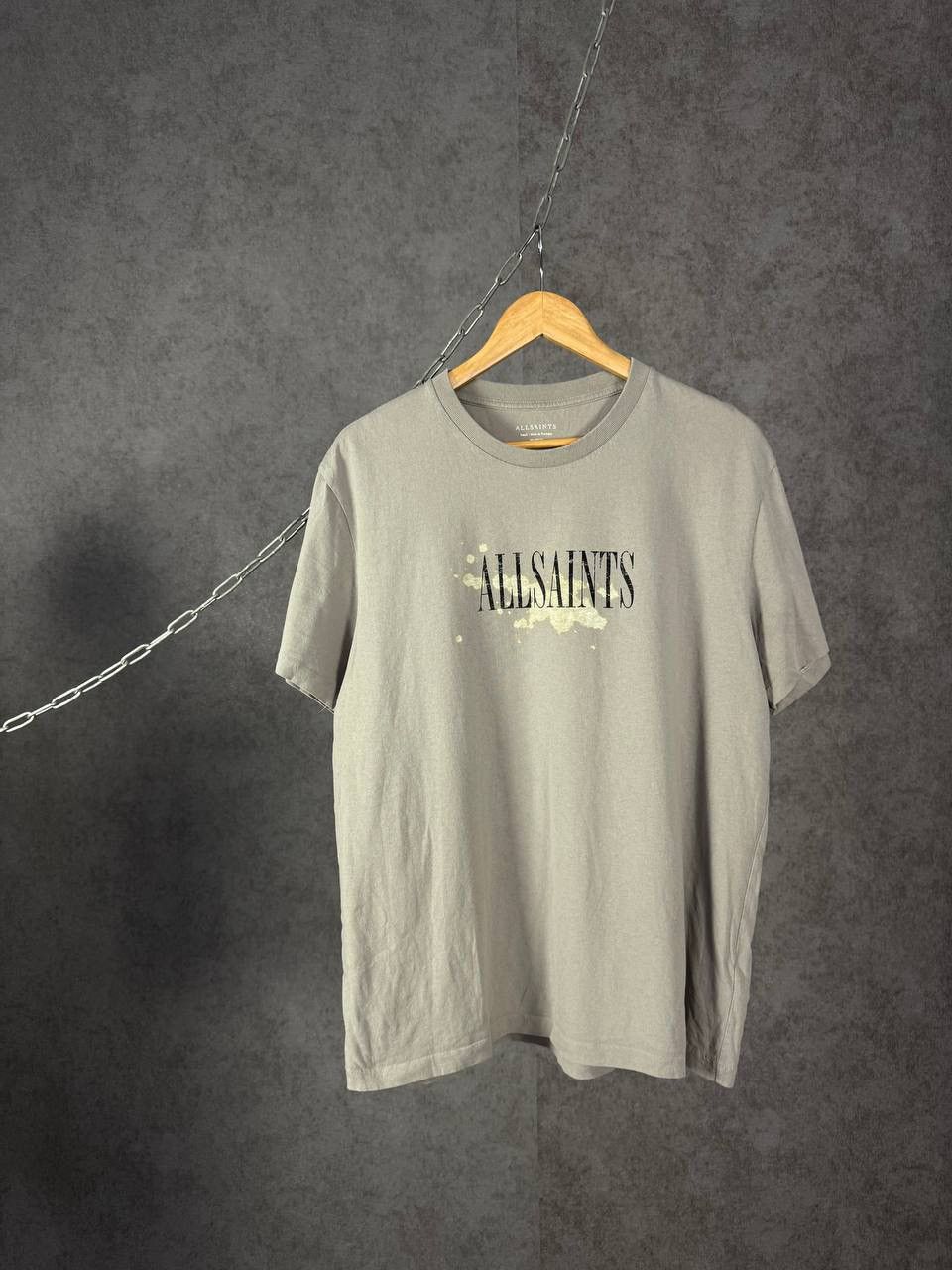 Allsaints Allsaints designer center logo tee Size US S / EU 44-46 / 1 - 1 Thumbnail