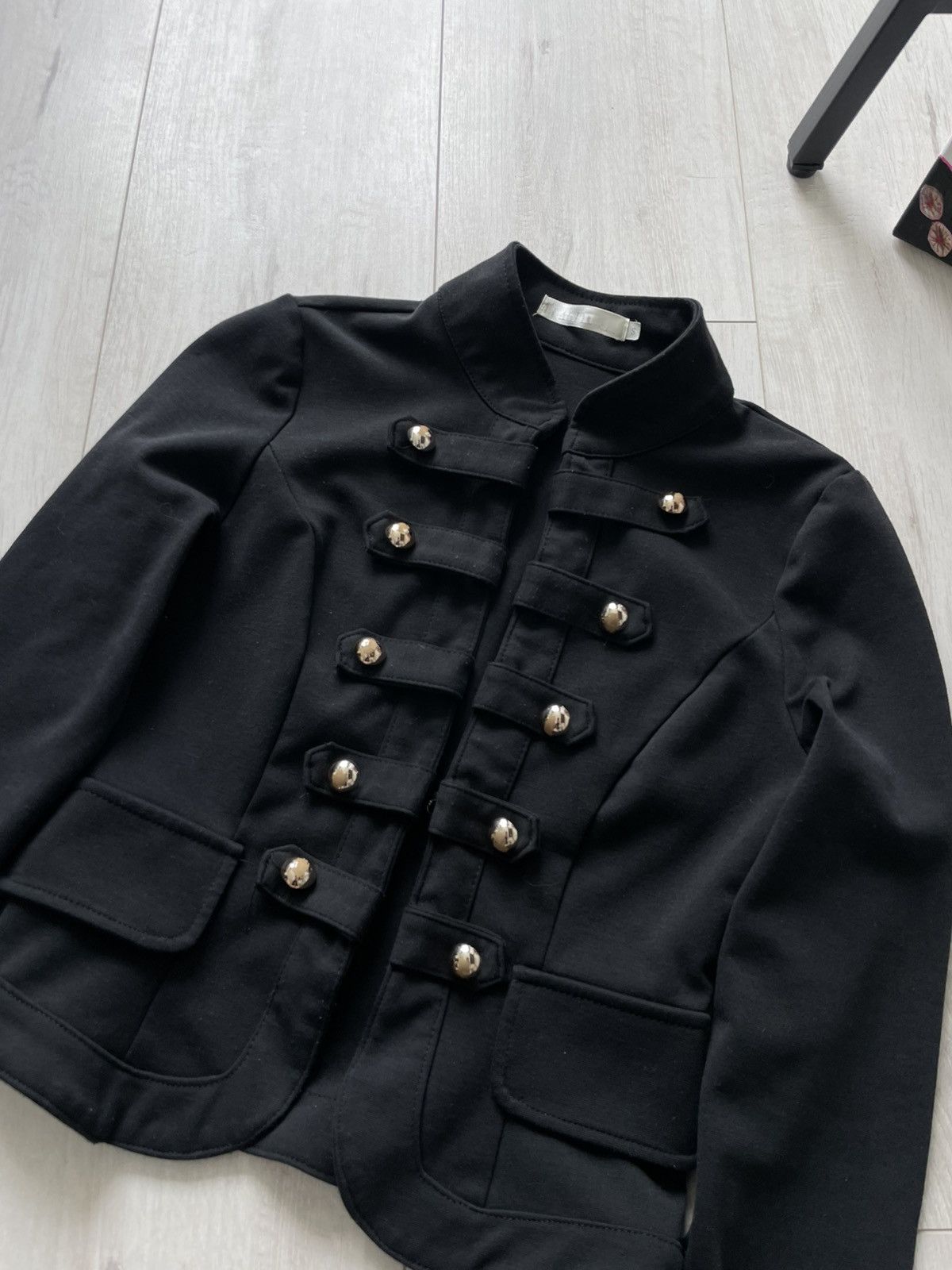 Other Avant Garde 00’s Napoleon Hussar Black Blazer RARE Size S / US 4 / IT 40 - 4 Thumbnail