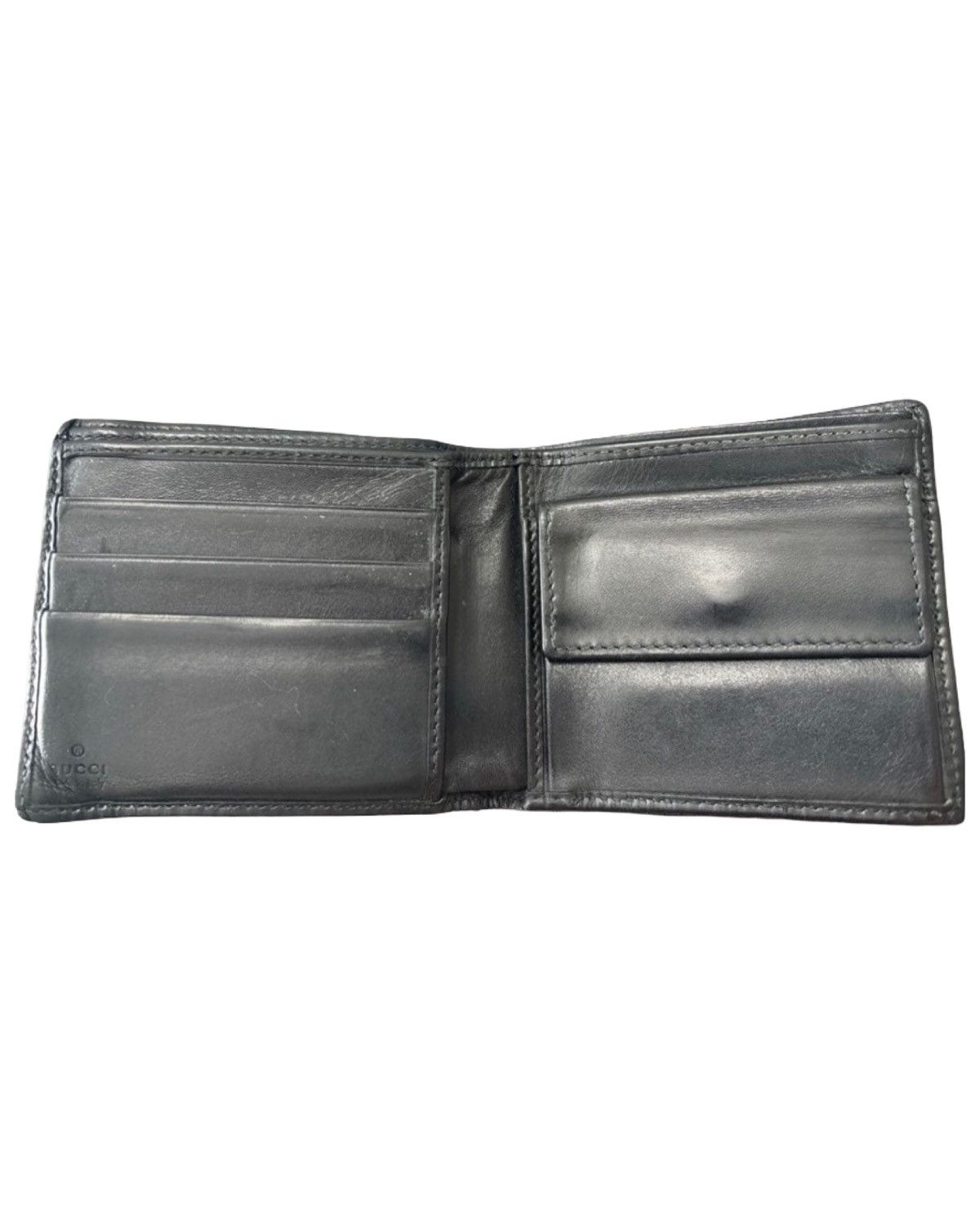 Gucci 🇮🇹MADE IN ITALY🇮🇹 GUCCI Leather Wallet Size ONE SIZE - 4 Thumbnail