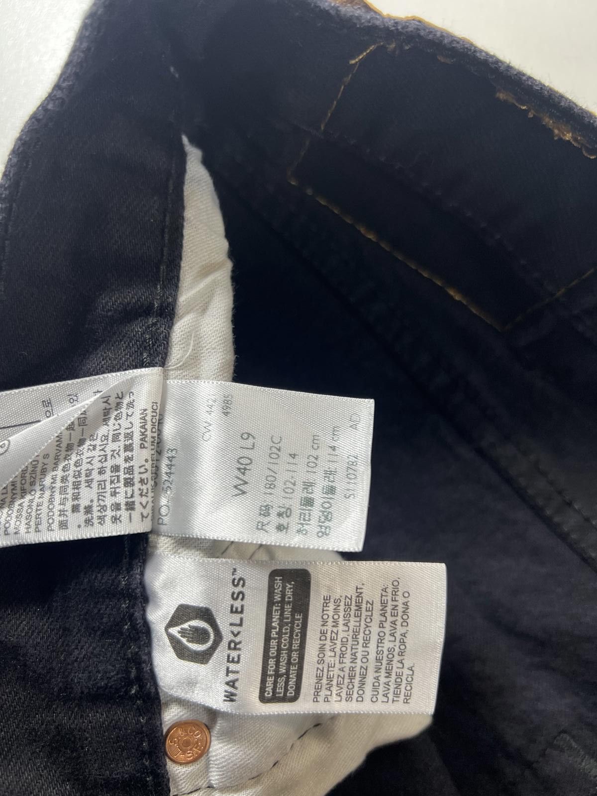 Other Vintage Levi’s 501 black Denim Shorts 40 Size US 40 / EU 56 - 4 Thumbnail
