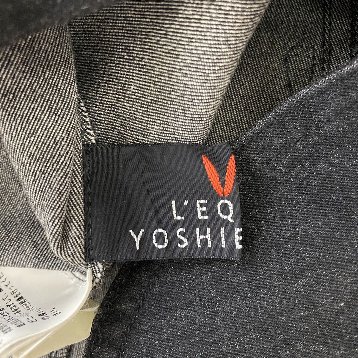 Japanese Brand × yoshie inaba L'EQUIPE YOSHIE INABA Japanese Designer Black Blazer Coat Size US S / EU 44-46 / 1 - 4 Thumbnail
