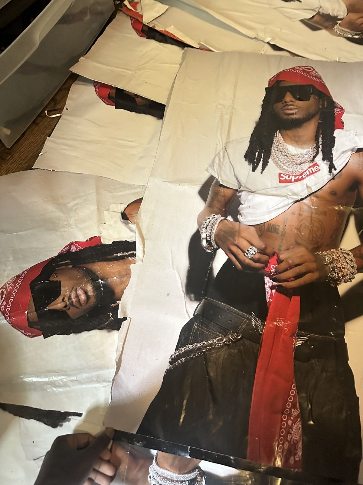 Supreme PlayBoi Carti Supreme Poster Size ONE SIZE - 3 Thumbnail