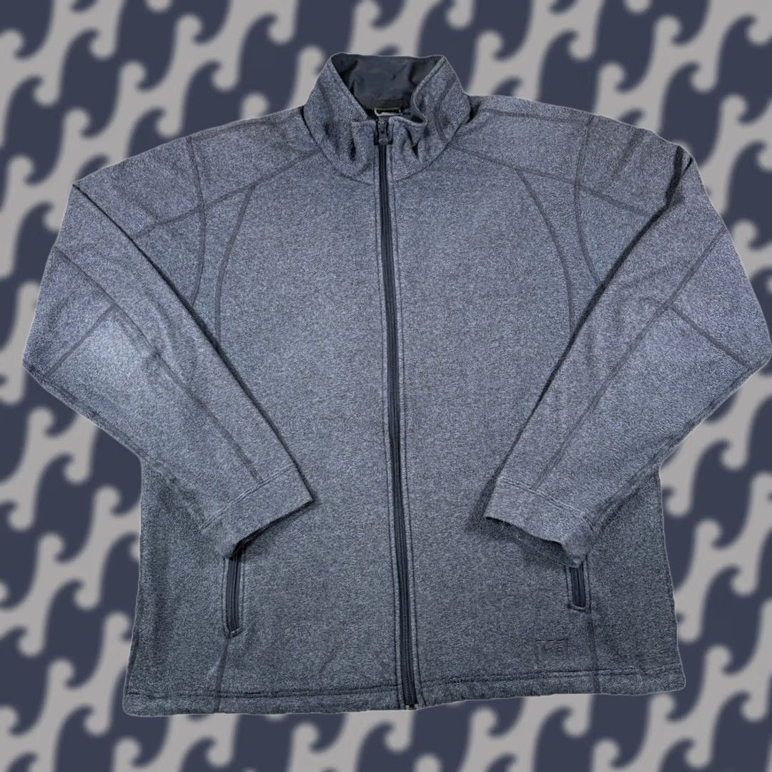 Vintage REI Full Zip Fleece Jacket Dark Gray Outdoor Hiking Inner Pockets Men’s XL Size Gray Zip Jacket Fleece Outdoor Mens XL Size US XL / EU 56 / 4 - 1 Thumbnail