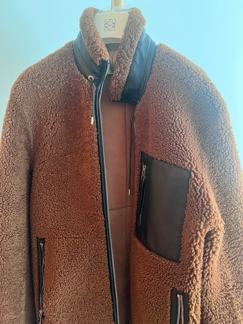 Loewe Loewe Classic fur and leather jacket Size M / US 6-8 / IT 42-44 - 1 Thumbnail
