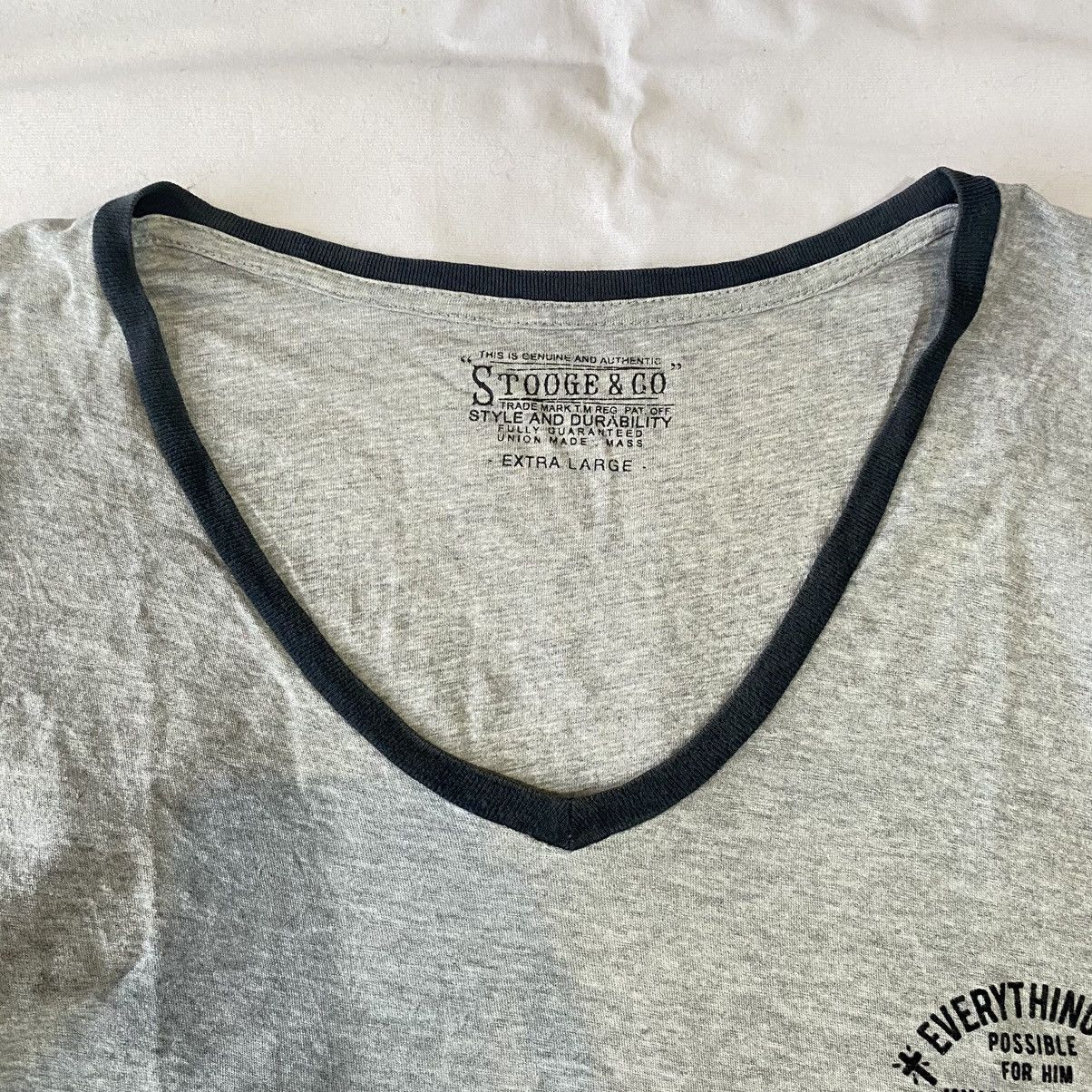 If Six Was Nine × Japanese Brand × Le Grande Bleu (L.G.B.) Vintage Holy Grail Classic Virgin Mary Bandana Graphic Tees Size US XL / EU 56 / 4 - 6 Thumbnail