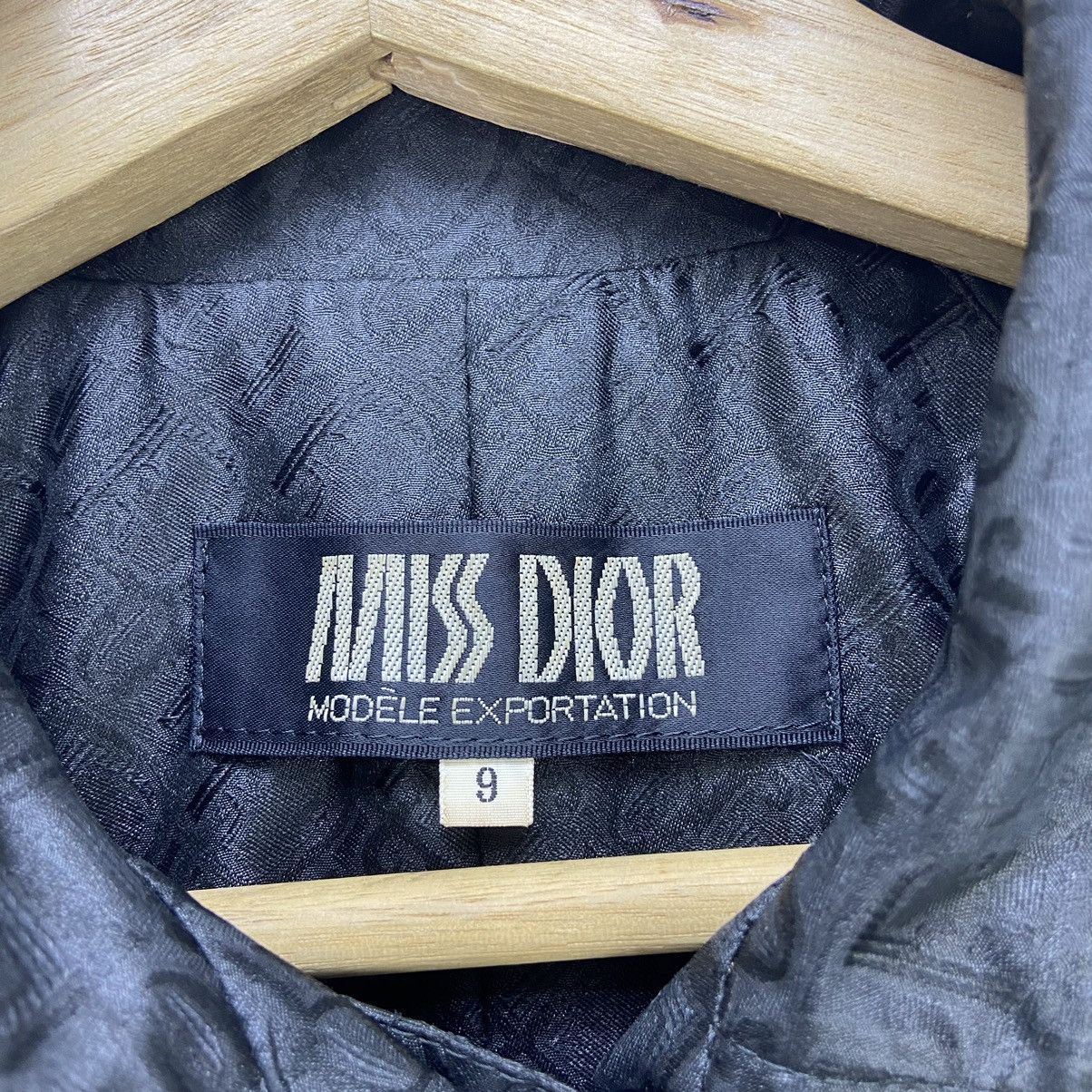 Vintage Miss Dior Modele Exportation Monogram Long Jacket Size M / US 6-8 / IT 42-44 - 17 Thumbnail