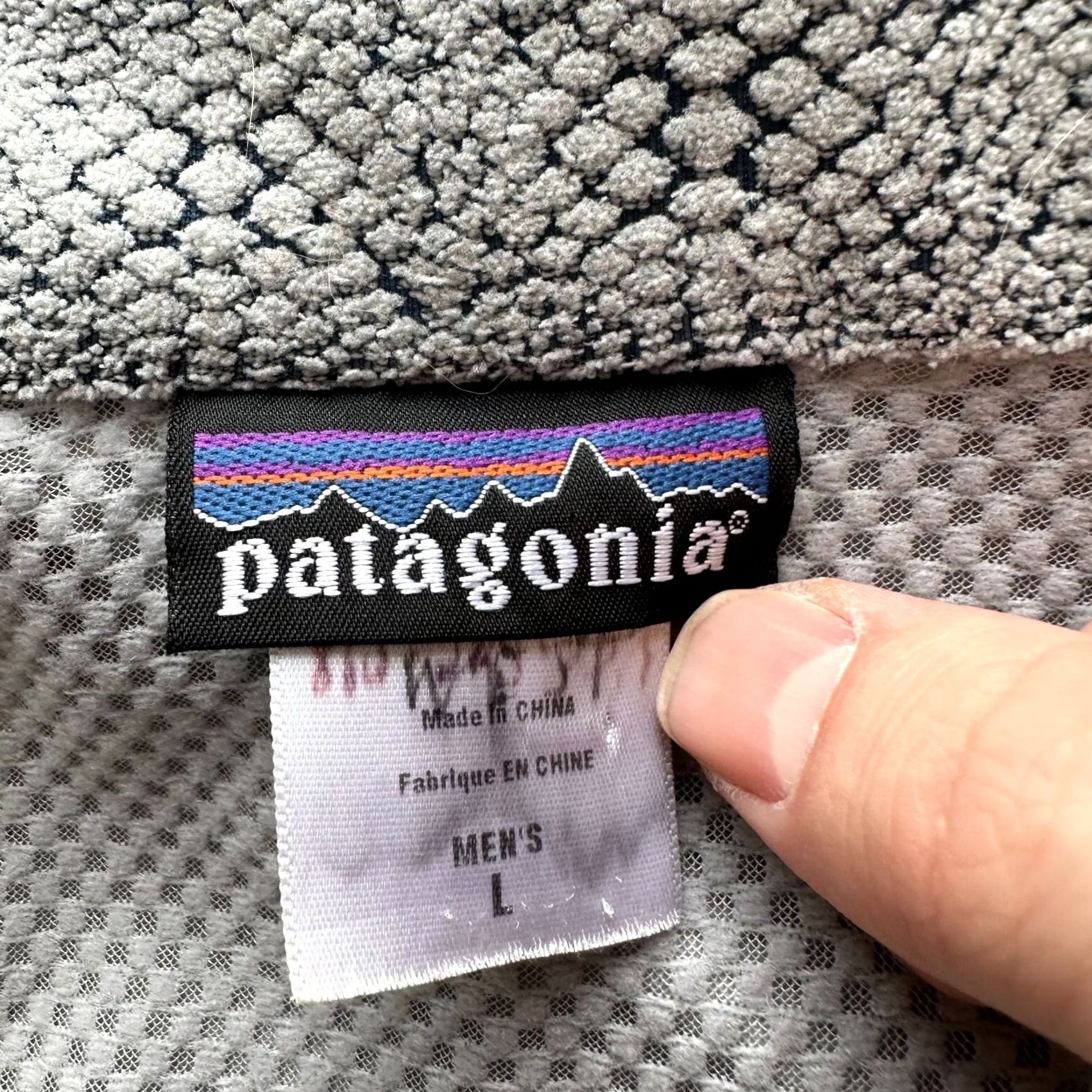 Patagonia Patagonia Jacket Mens Large Full Zip Blue Ski Snowboard Mock Neck *Stains* Size US L / EU 52-54 / 3 - 3 Thumbnail