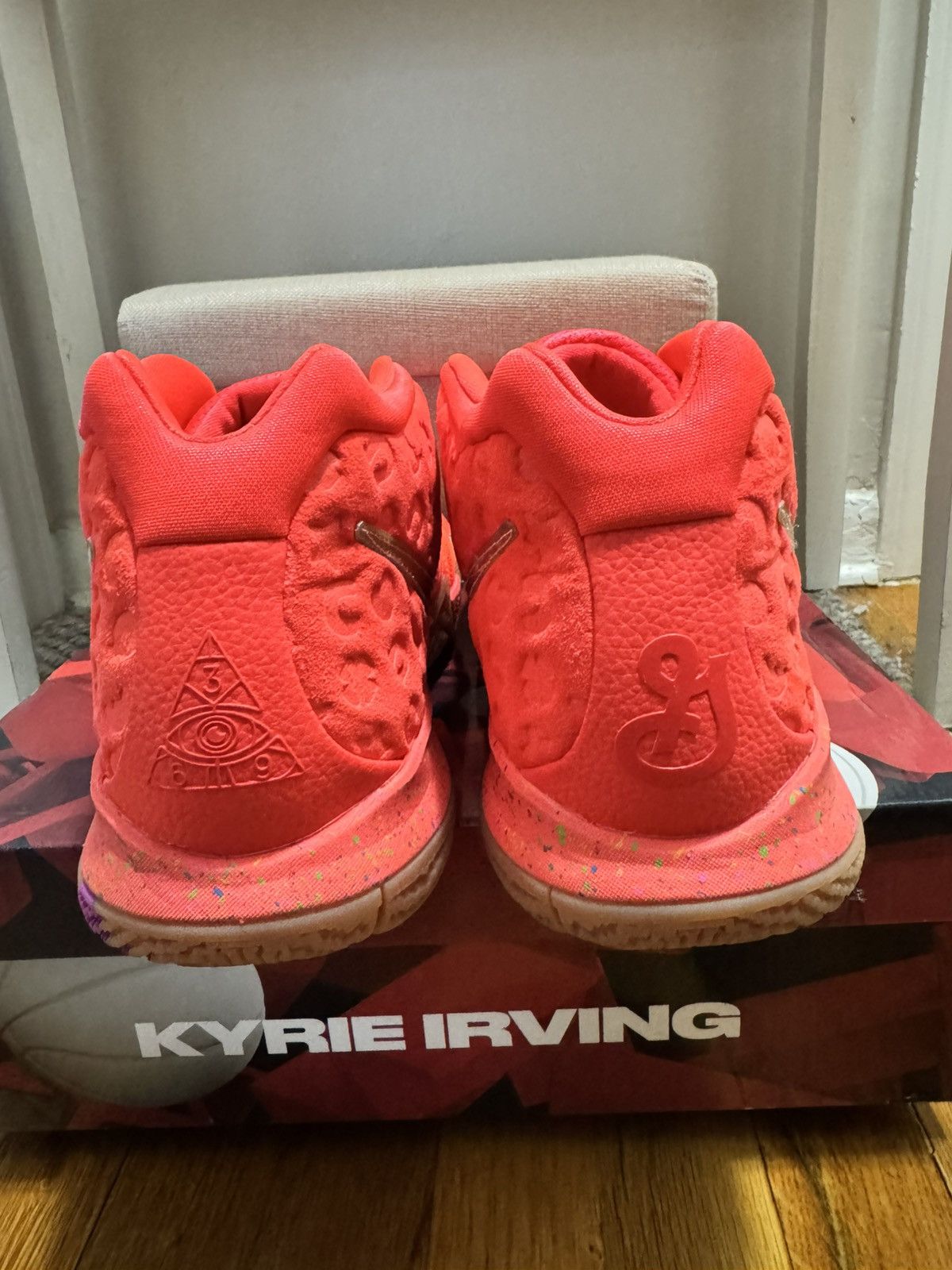 Nike Kyrie 4 Lucky Charms Size US 12 / EU 45 - 6 Thumbnail