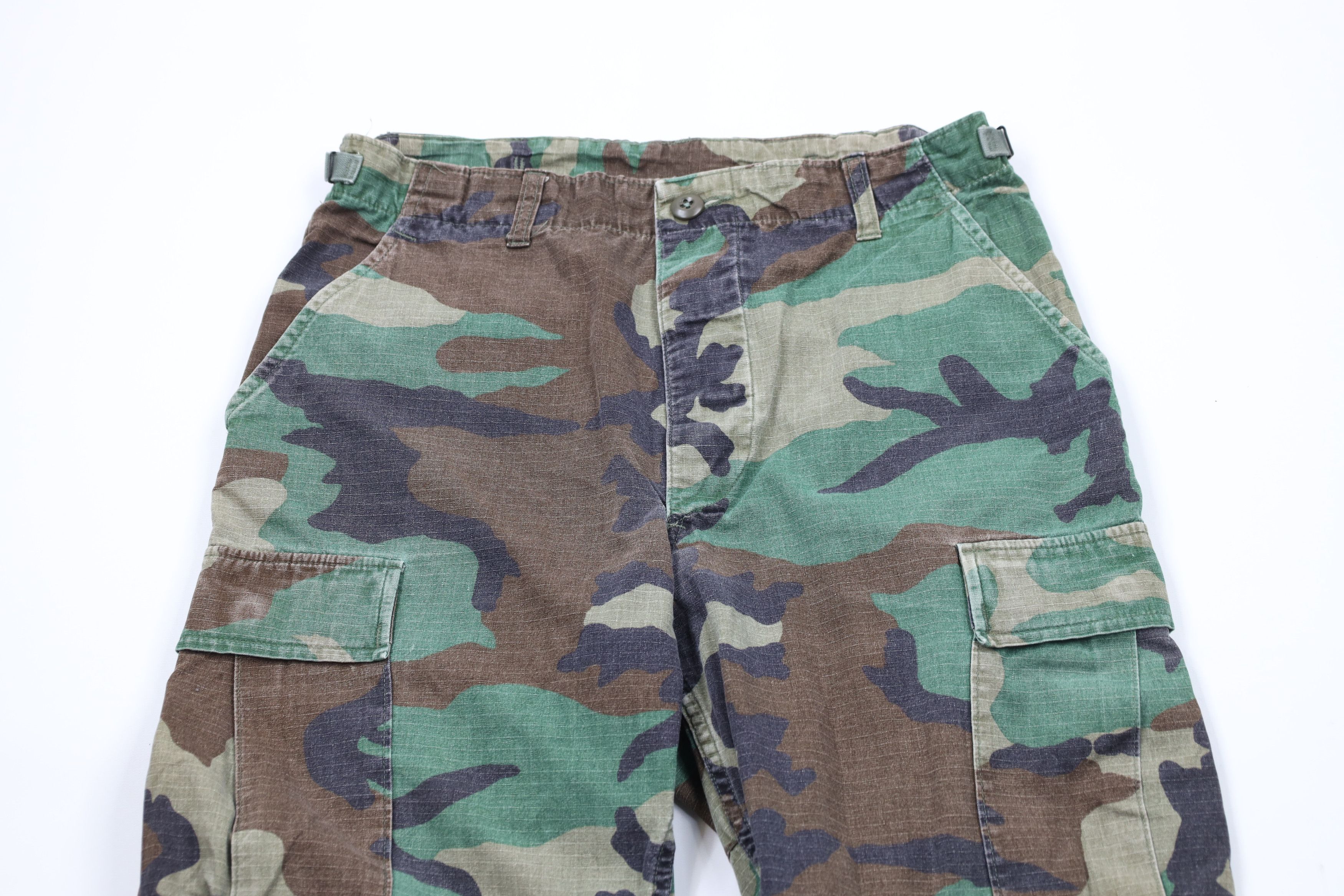 Vintage Vintage 90s Military Camouflage Cargo Combat Trousers Pants Size US 30 / EU 46 - 2 Thumbnail