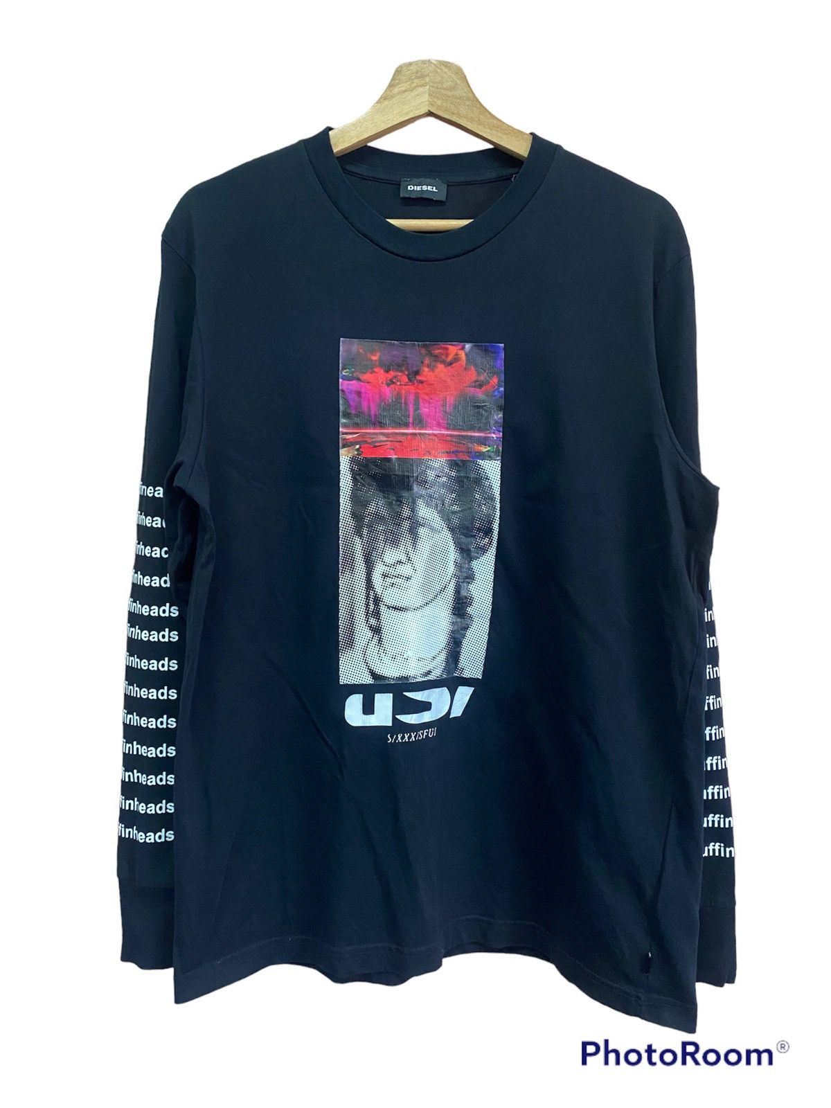 Band Tees × Diesel Y2k Rappers Style Diesel Muffinheads Long Sleeve Size US S / EU 44-46 / 1 - 1 Thumbnail