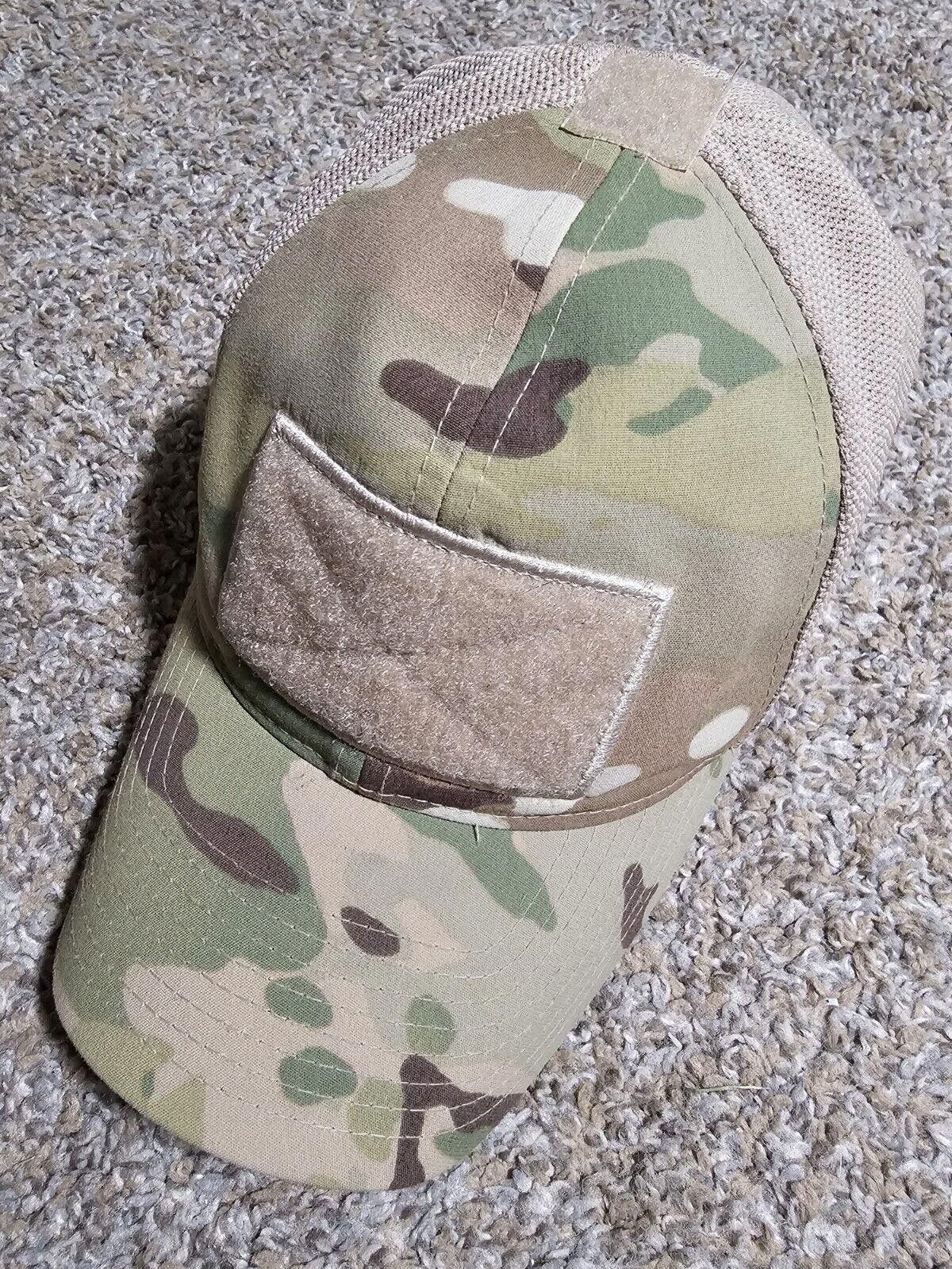 Designer refactor tactical patch blast hat S/M fit YUPOONG Tan CAMO Size ONE SIZE - 1 Thumbnail