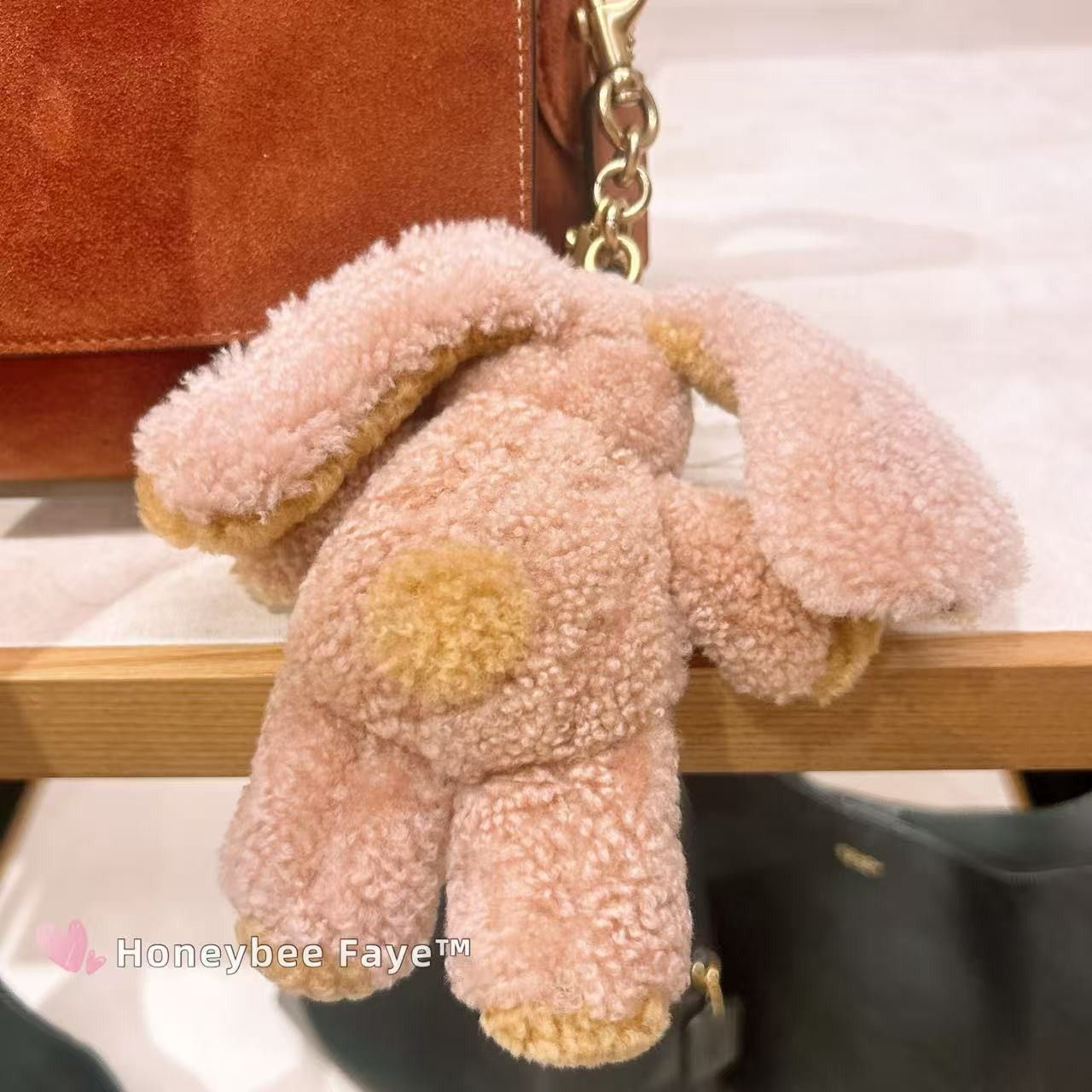 Coach Floppy Bag Charm In Shearling CCR21 Size ONE SIZE - 5 Thumbnail