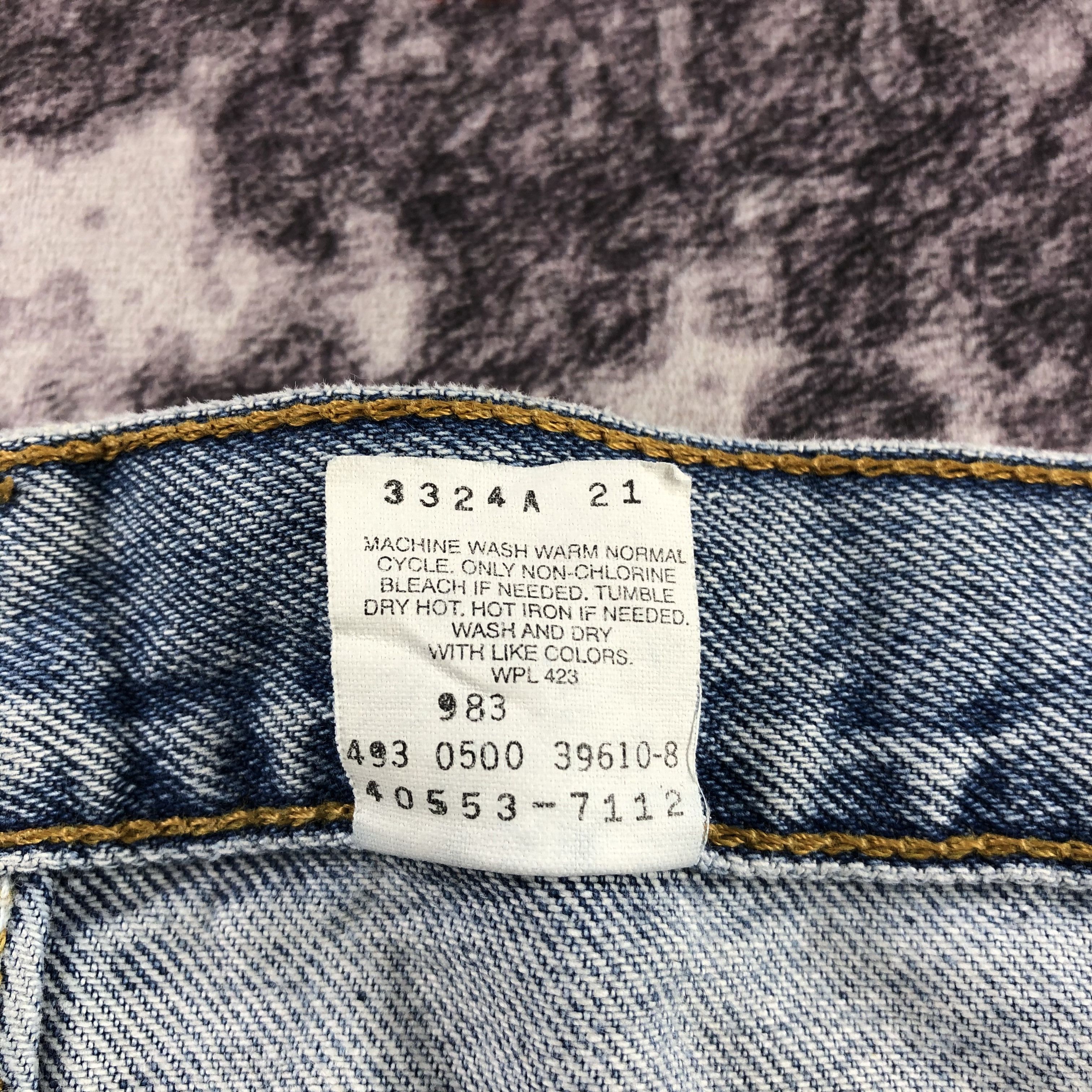 Levi's × Vintage Vintage 90s Blue Wash Levis 550 Jeans-JM3108 Size US 36 / EU 52 - 14 Thumbnail