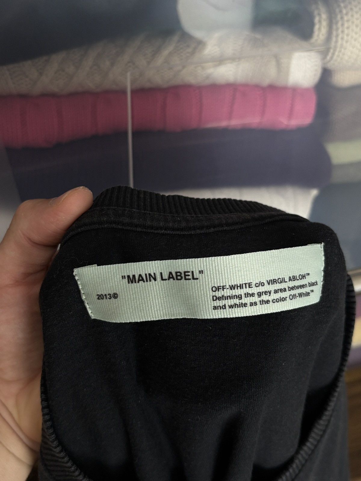 Off-White Off-White x Byredo Up Vintage Virgil Abloh Era Tee Size US M / EU 48-50 / 2 - 5 Thumbnail
