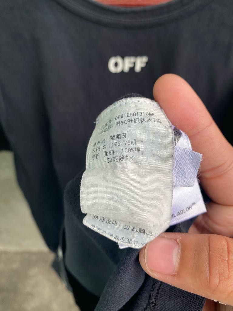Off-White SS17 Mirror Spray Paint Tee Size US S / EU 44-46 / 1 - 10 Thumbnail