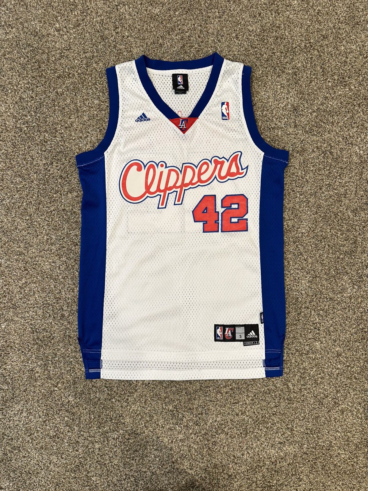 Adidas NBA Vintage Los Angeles Clippers Elton Brand 42 basketball jersey Grailed