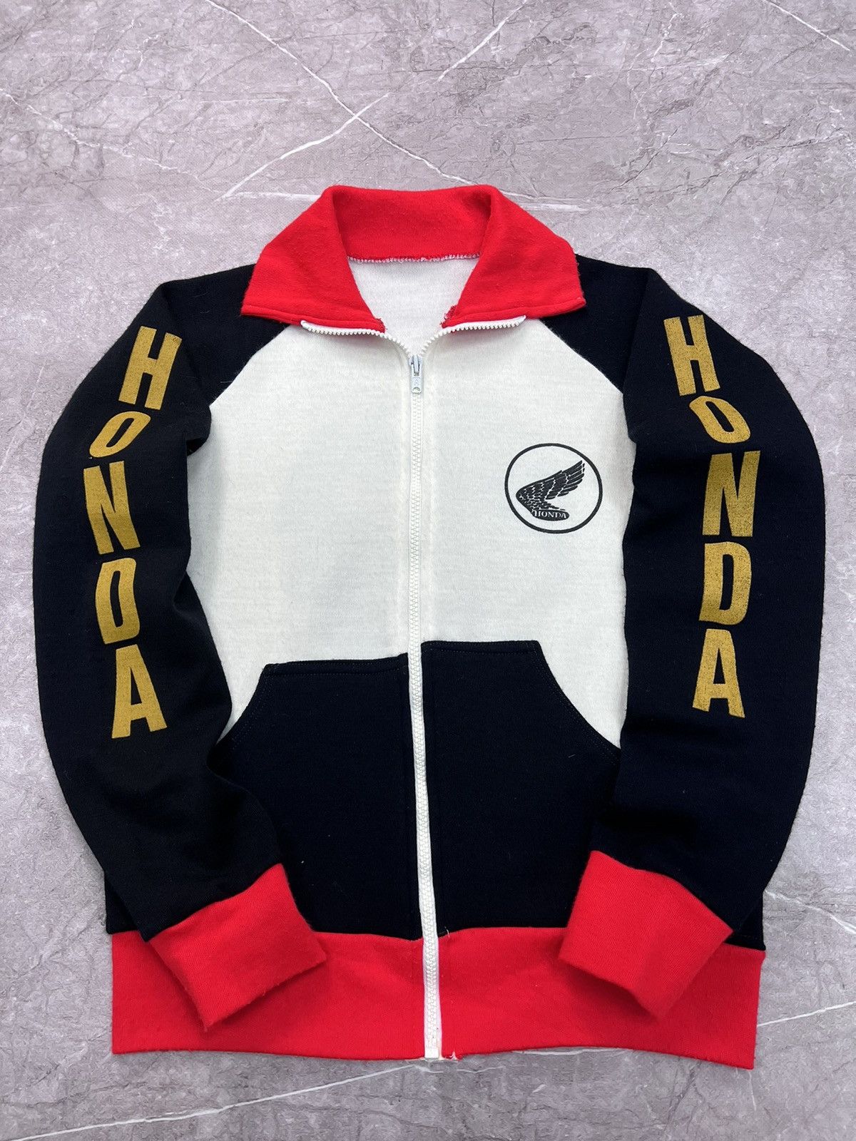 Honda × Vintage Vintage Honda Zip Hoodie Big Logo Y2K Style USA Car 00s Size US M / EU 48-50 / 2 - 7 Thumbnail
