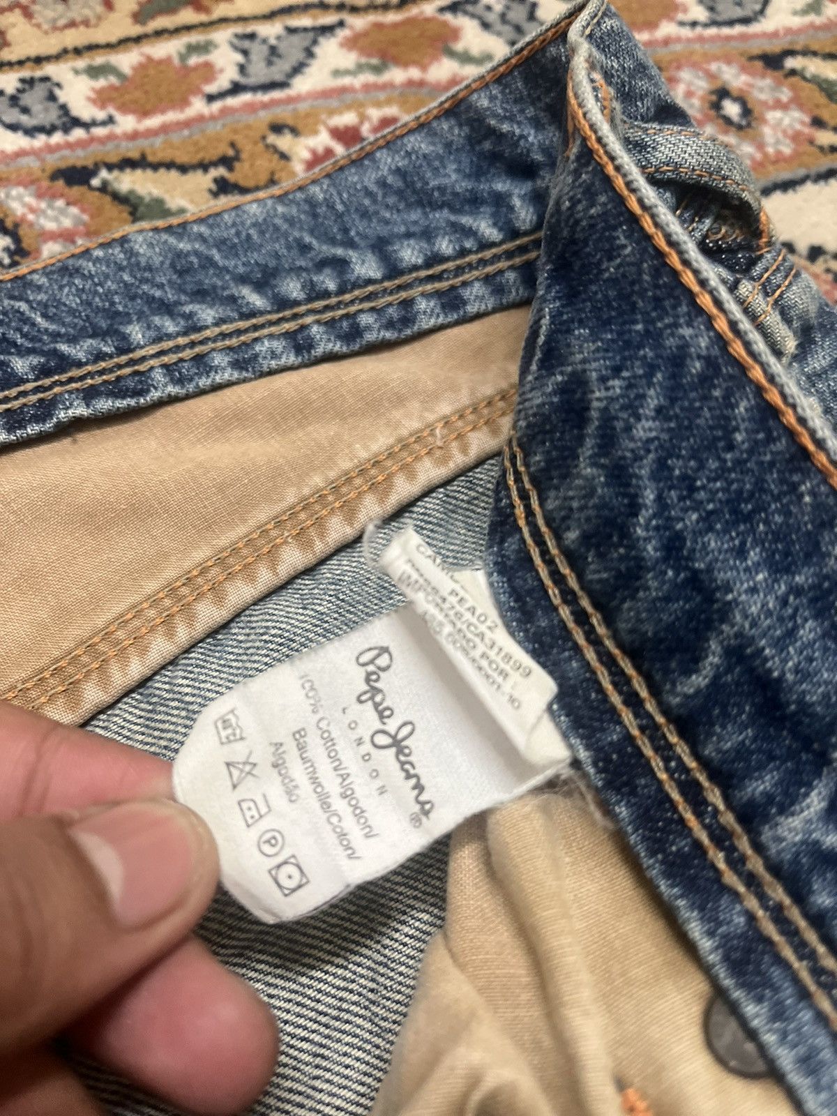 Pepe Jeans limited edition Pepe jeans 256/500 piece selvedge Size US 31 - 6 Thumbnail
