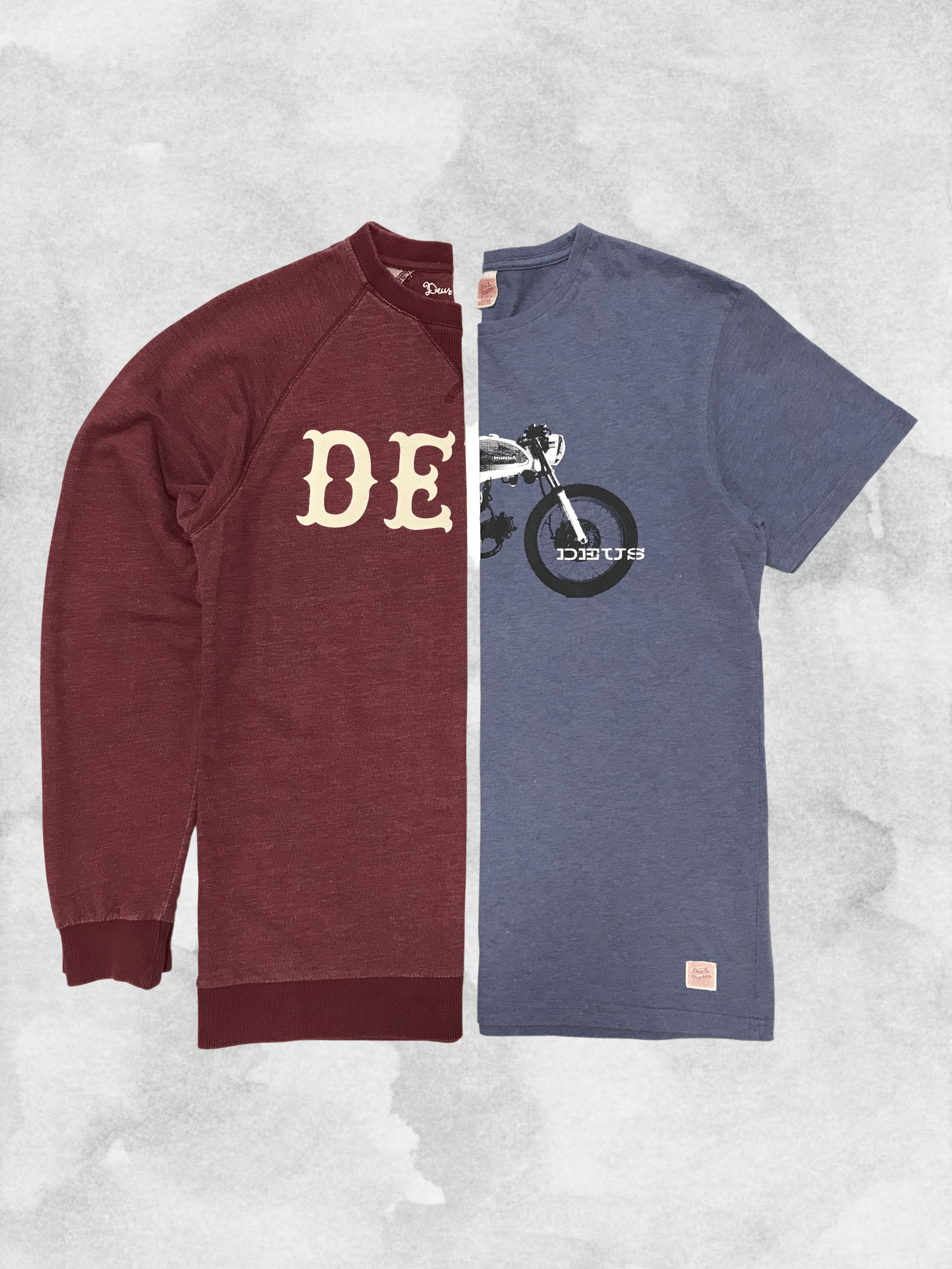 Deus Ex Machina DEUS Ex Machina SET Sweatshirt T-Shirt Crewneck Tee Moto Size US S / EU 44-46 / 1 - 1 Thumbnail
