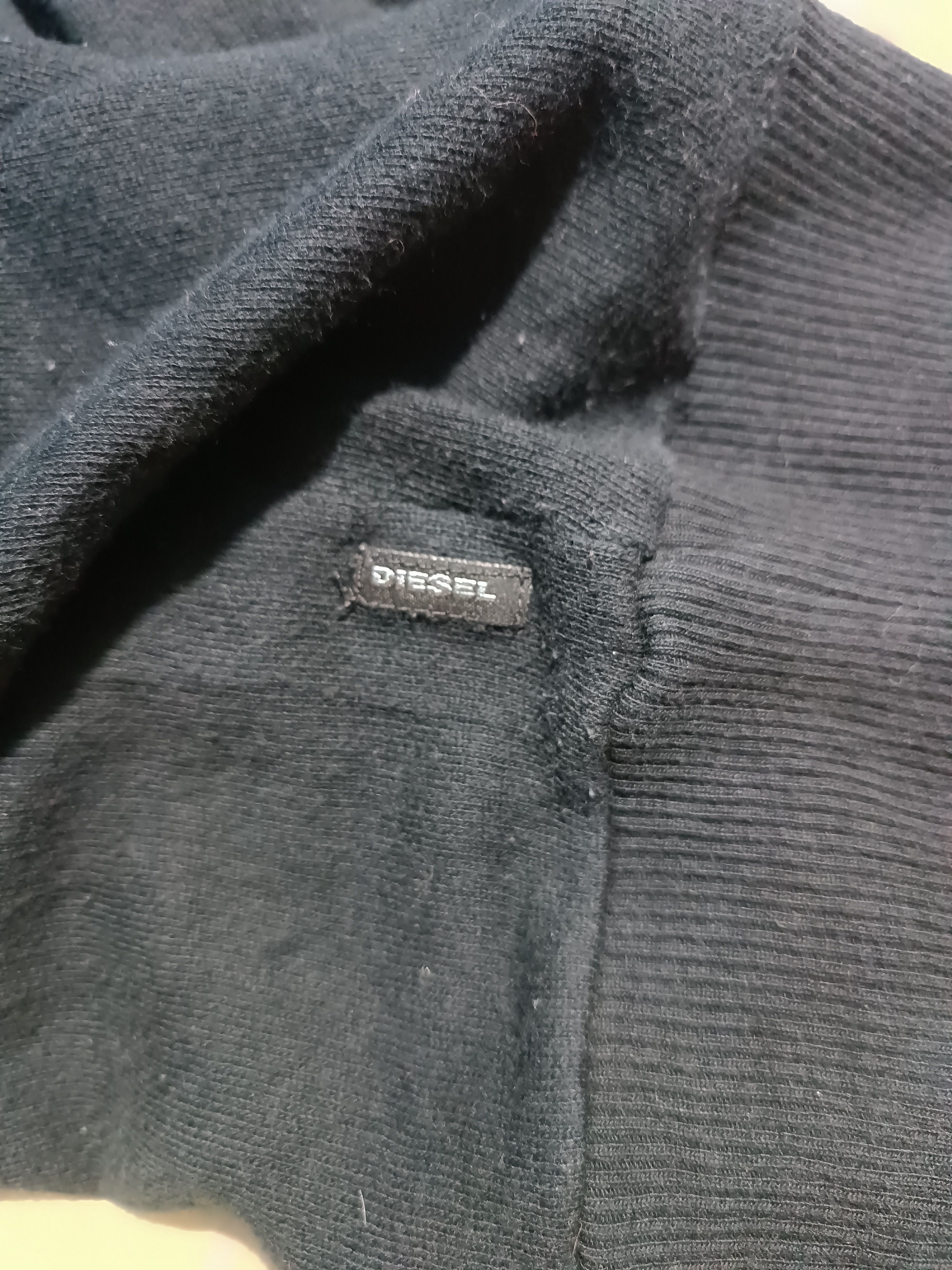 Diesel Vintage Diesel Black Hoodie Size US M / EU 48-50 / 2 - 9 Thumbnail