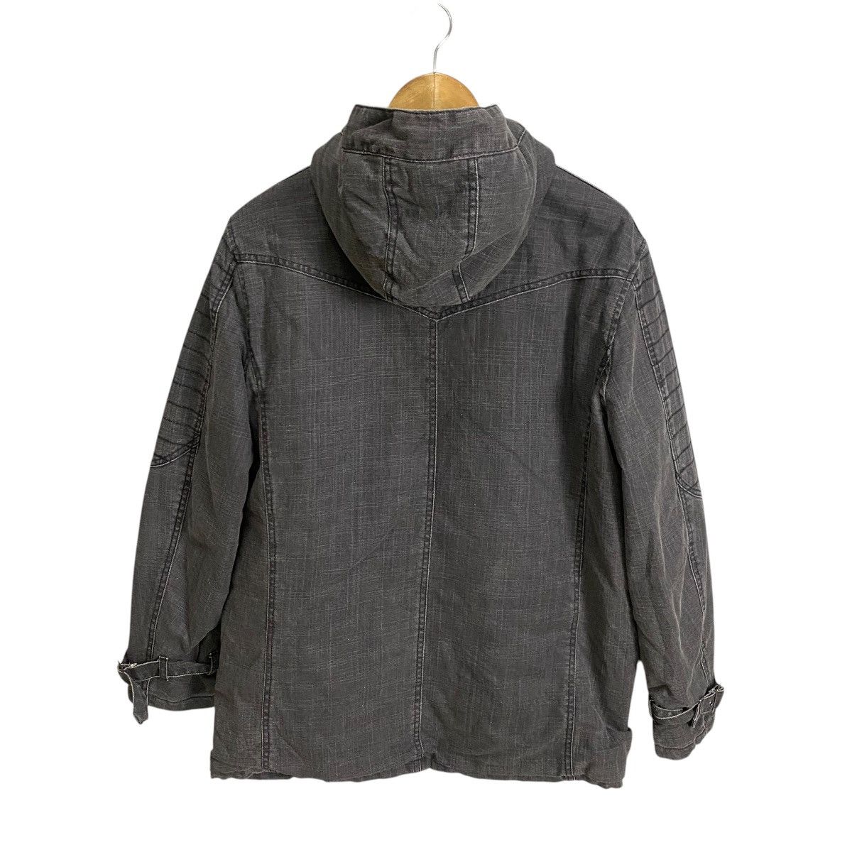 If Six Was Nine × Japanese Brand Splendid Satisfaction denim hoodie jacket Size US L / EU 52-54 / 3 - 4 Thumbnail