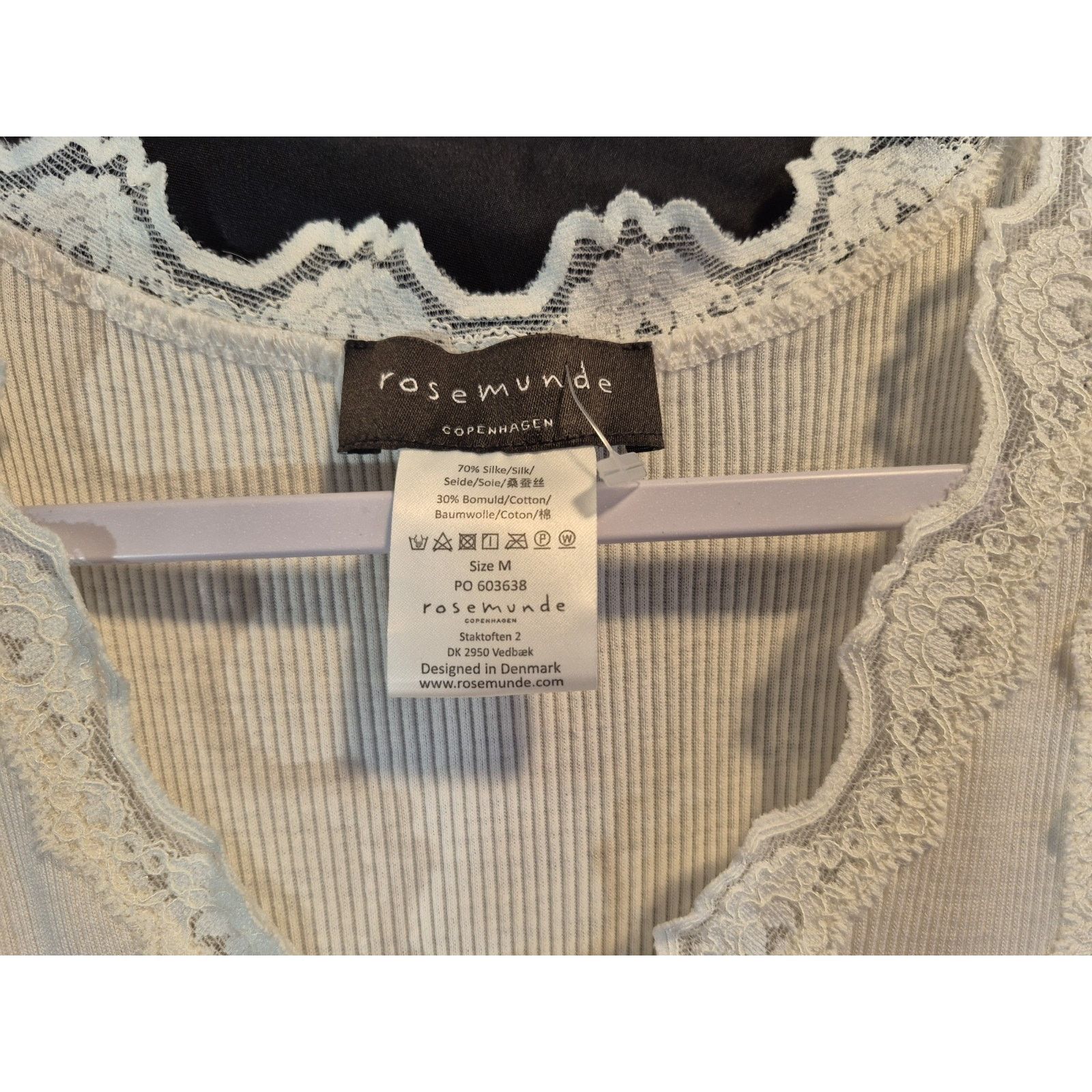 Other New Rosemunde Long Tank Top Off White Lace Silk Blend M Size M / US 6-8 / IT 42-44 - 10 Thumbnail