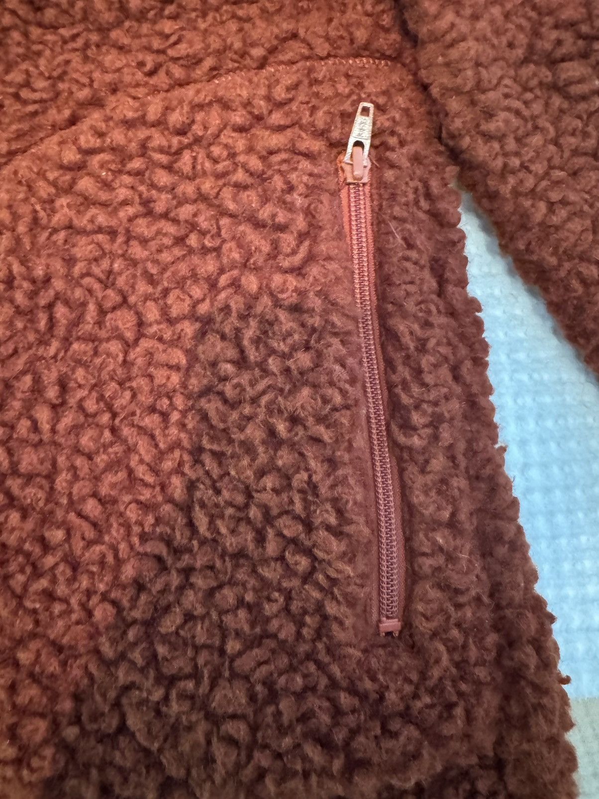 NN07 Mort Fleece Jacket in Rust Size US S / EU 44-46 / 1 - 7 Thumbnail