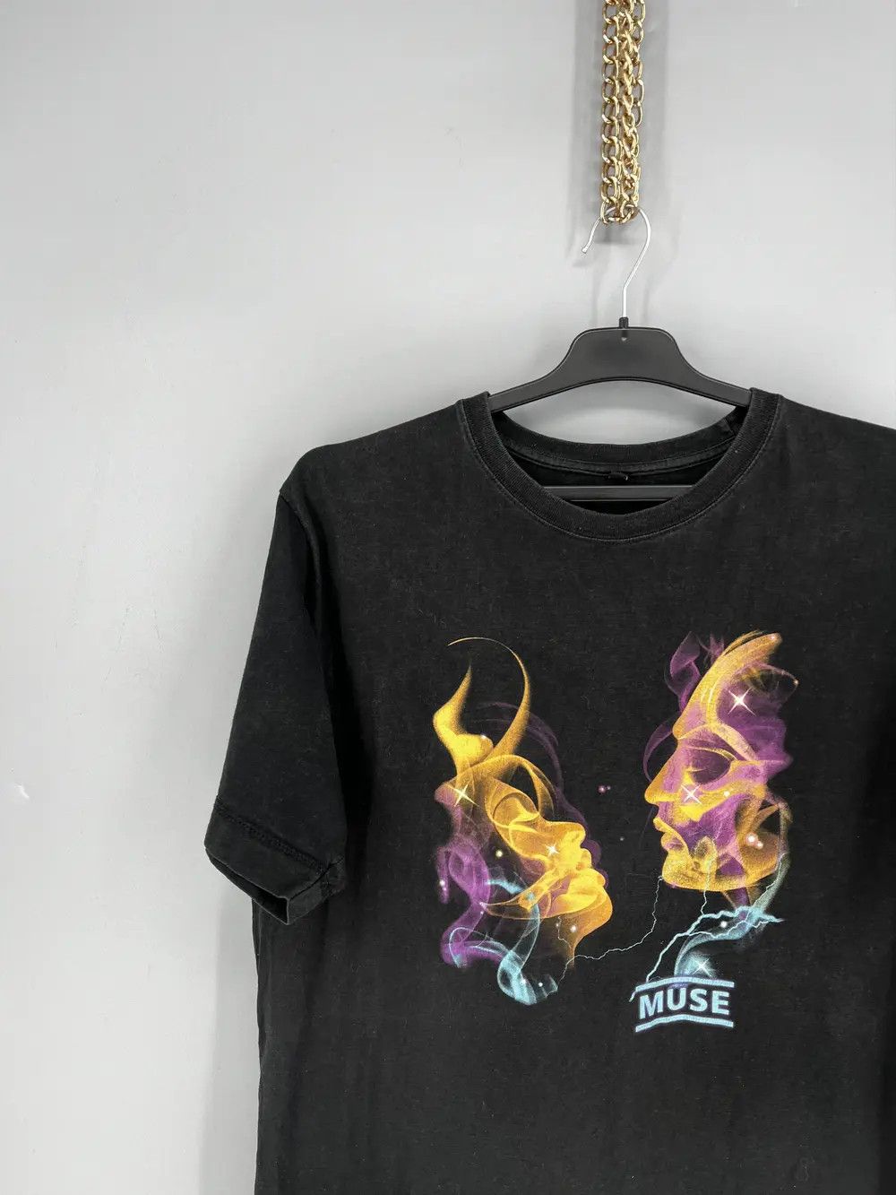 Vintage Muse - Australia Tour Shirt 2007 SUNFADED TEE Size US L / EU 52-54 / 3 - 3 Thumbnail
