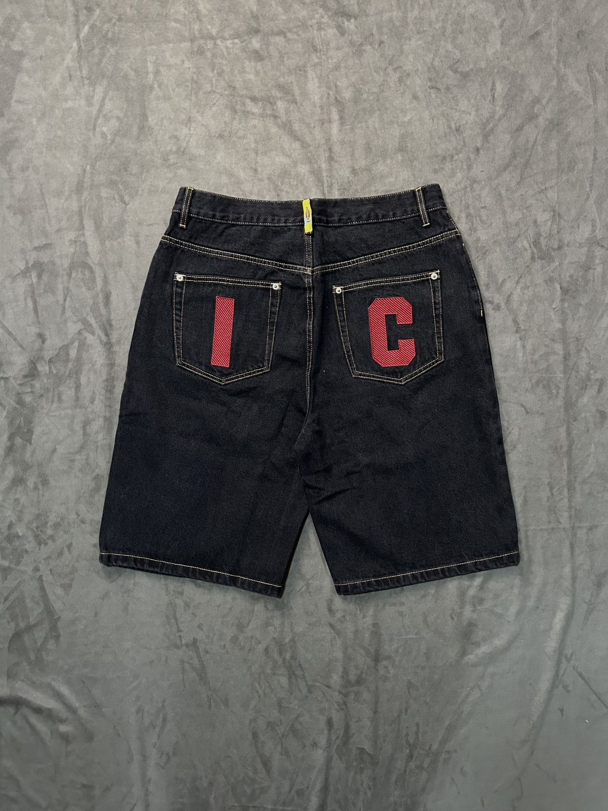 Icecream Deadstock Icecream BBC Running Dog Black Denim Shorts M 30 Size US 30 / EU 46 - 8 Thumbnail