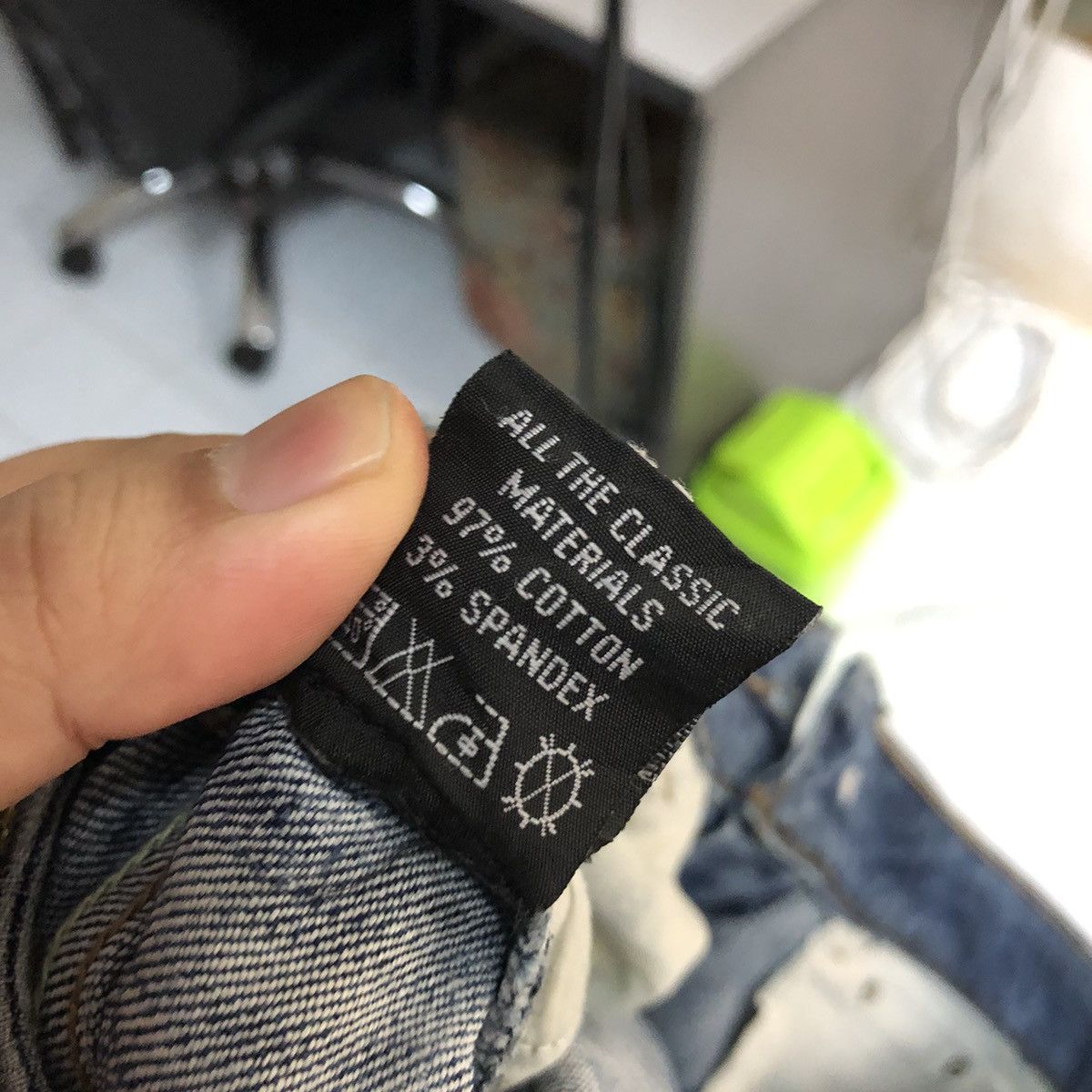 Japanese Brand Lady Blue Jeans blue Distressed Denim Pants #A2442 Size 29" - 22 Thumbnail