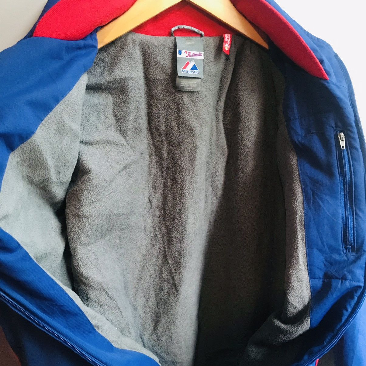 Vintage 90’s Thermal Base Baseball Jacket Size US S / EU 44-46 / 1 - 11 Thumbnail