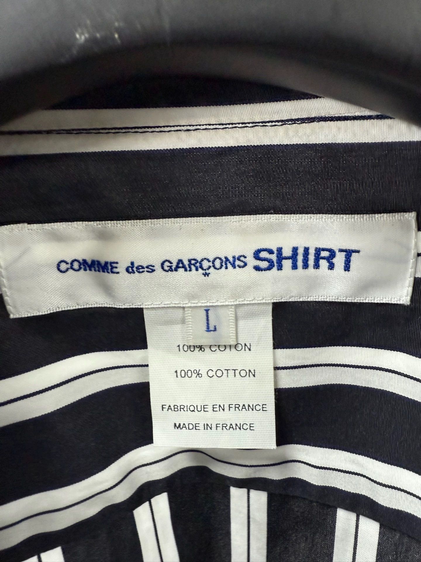 Comme des Garcons Comme des garcons shirt, plaid patchwork heavy-duty shirt Size US L / EU 52-54 / 3 - 7 Thumbnail