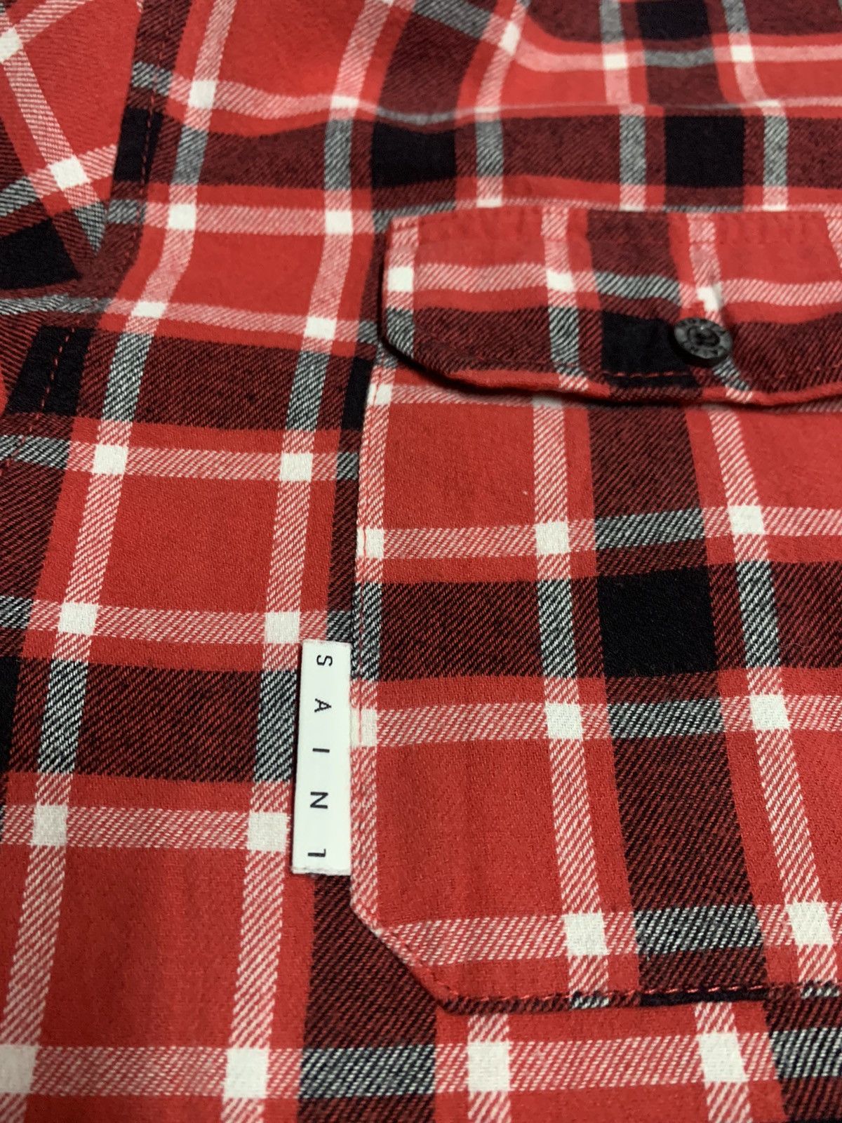 Designer Saint morta flannel shirt Size US M / EU 48-50 / 2 - 11 Thumbnail