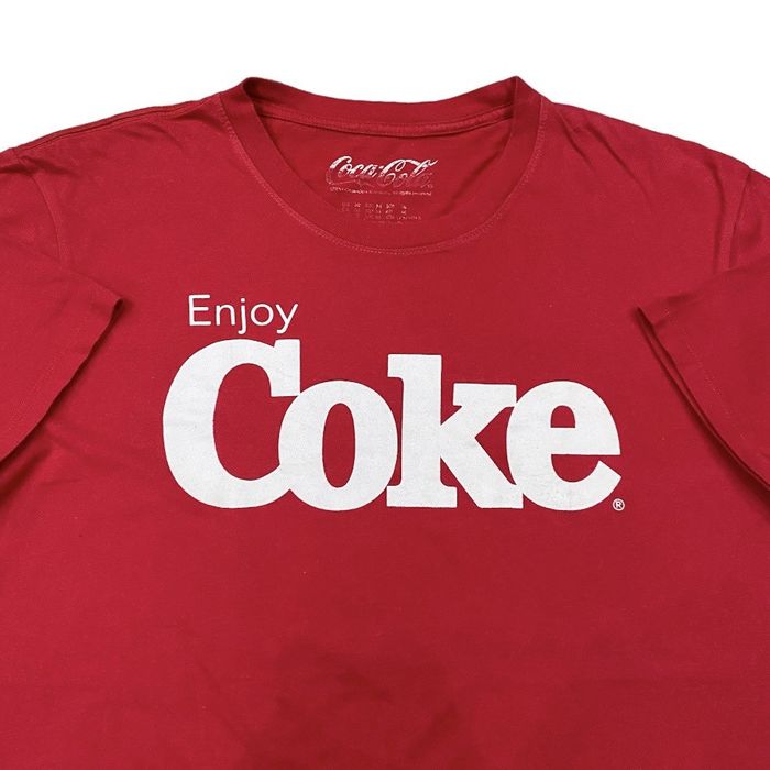 T-shirt Vintage Old Navy Coca-Cola - Taille M - Rouge - Collection Pub