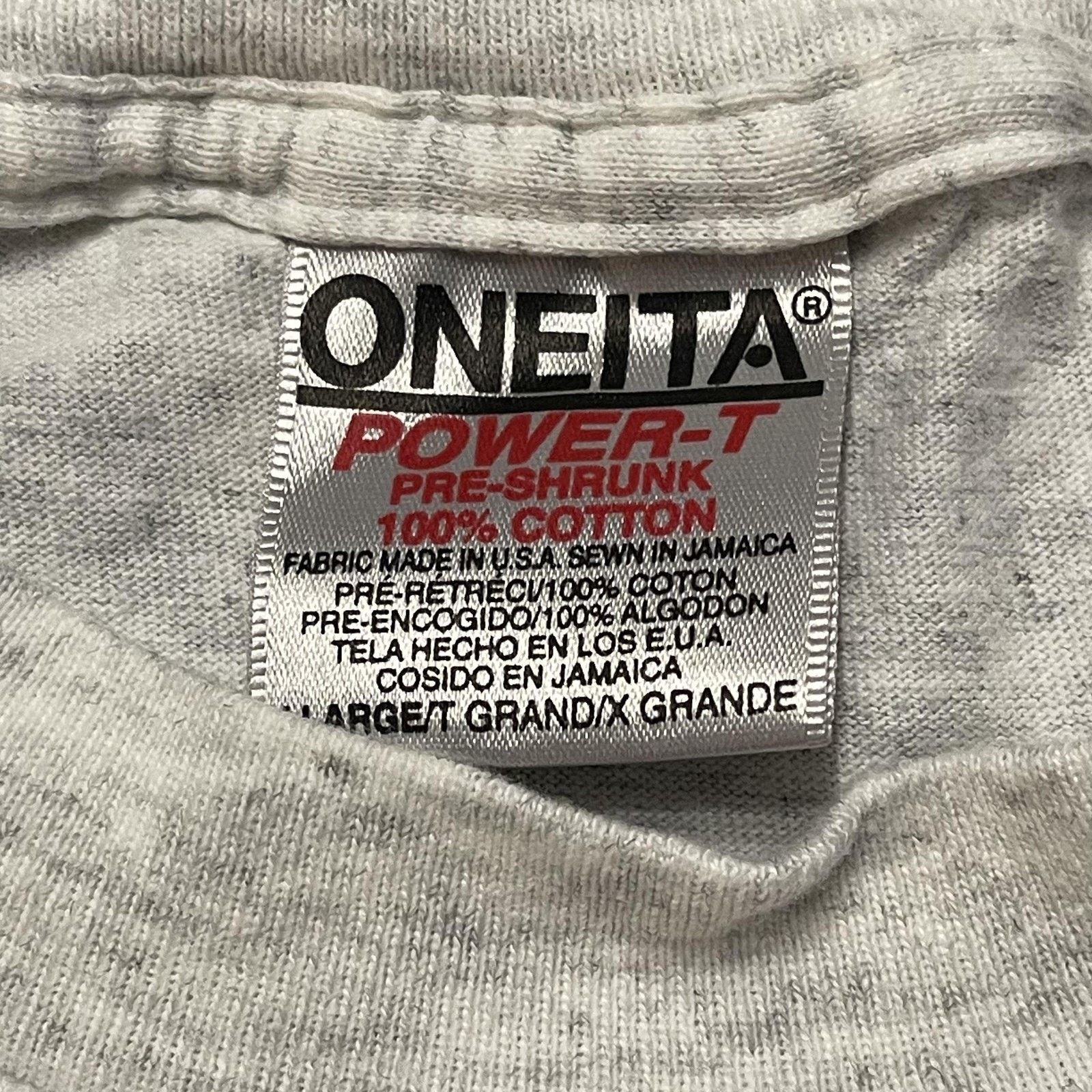 Vintage Vtg Oneita Flag Day Shirt L Philly PA USA Patriotic 90s Size US L / EU 52-54 / 3 - 5 Thumbnail