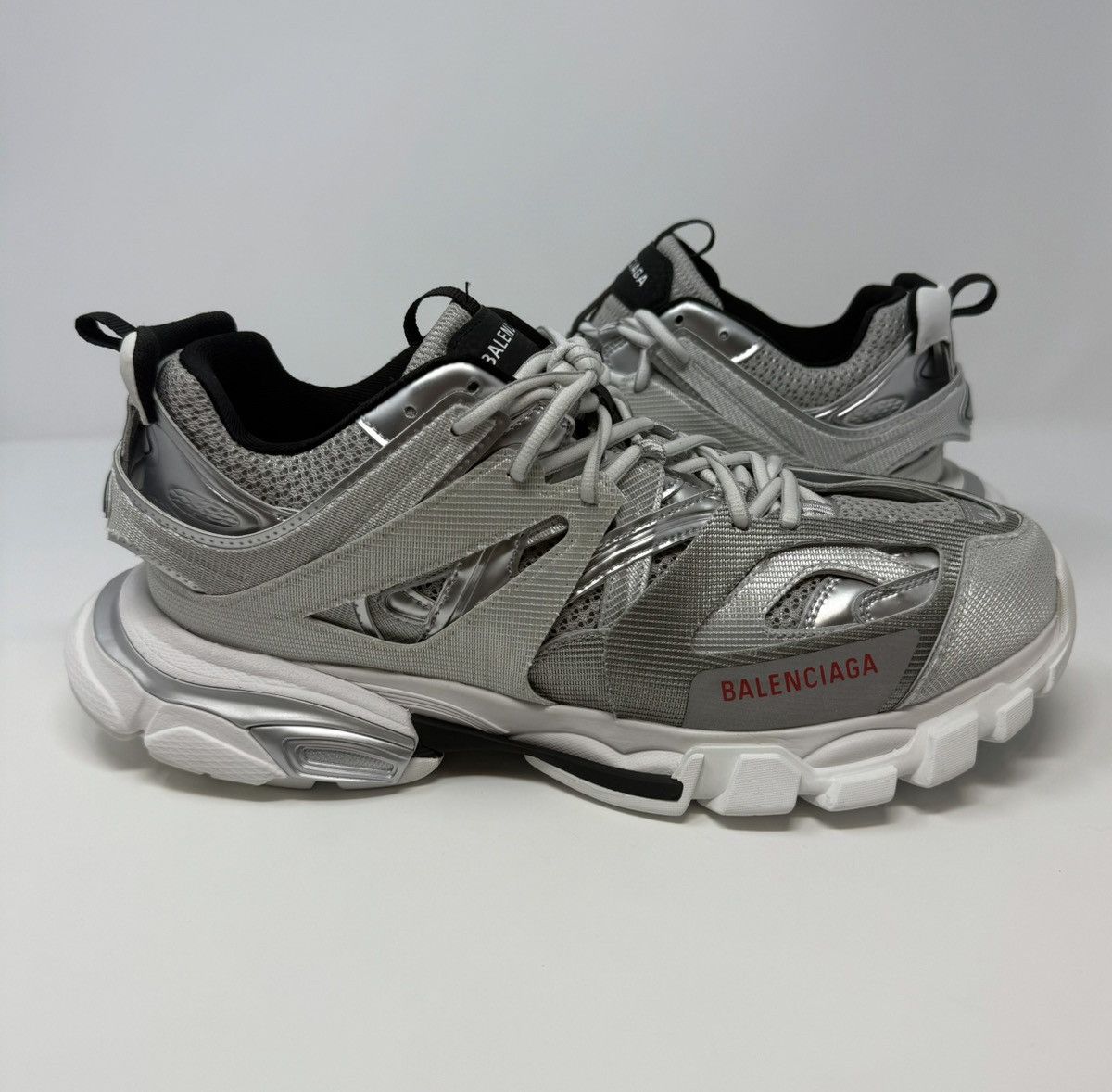 Balenciaga Balenciaga Track Sneaker Metallic New Season Size US 11 / EU 44 - 1 Thumbnail