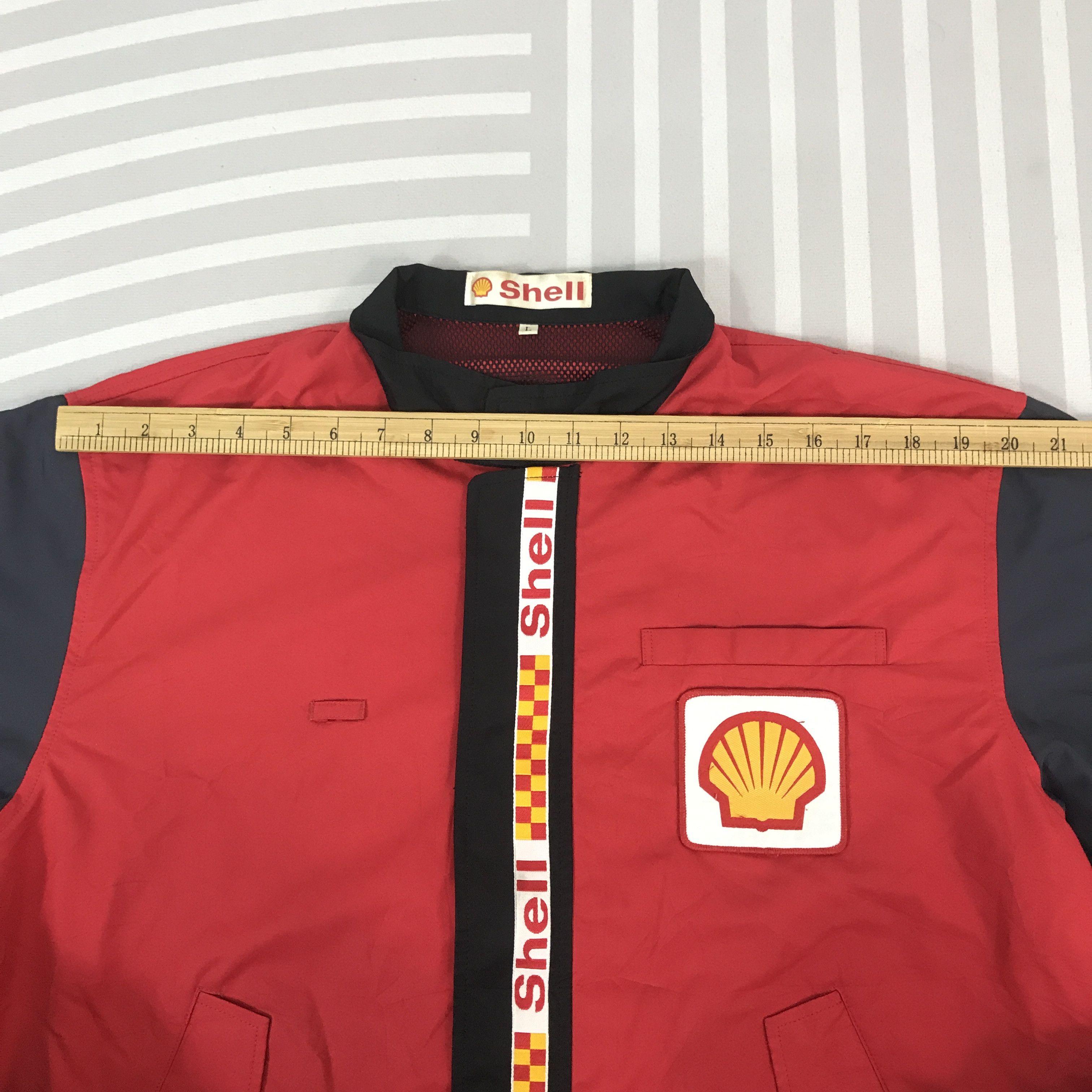 Other Vintage Shell Helix oil Japan racing Uniform Jacket Size US L / EU 52-54 / 3 - 5 Thumbnail