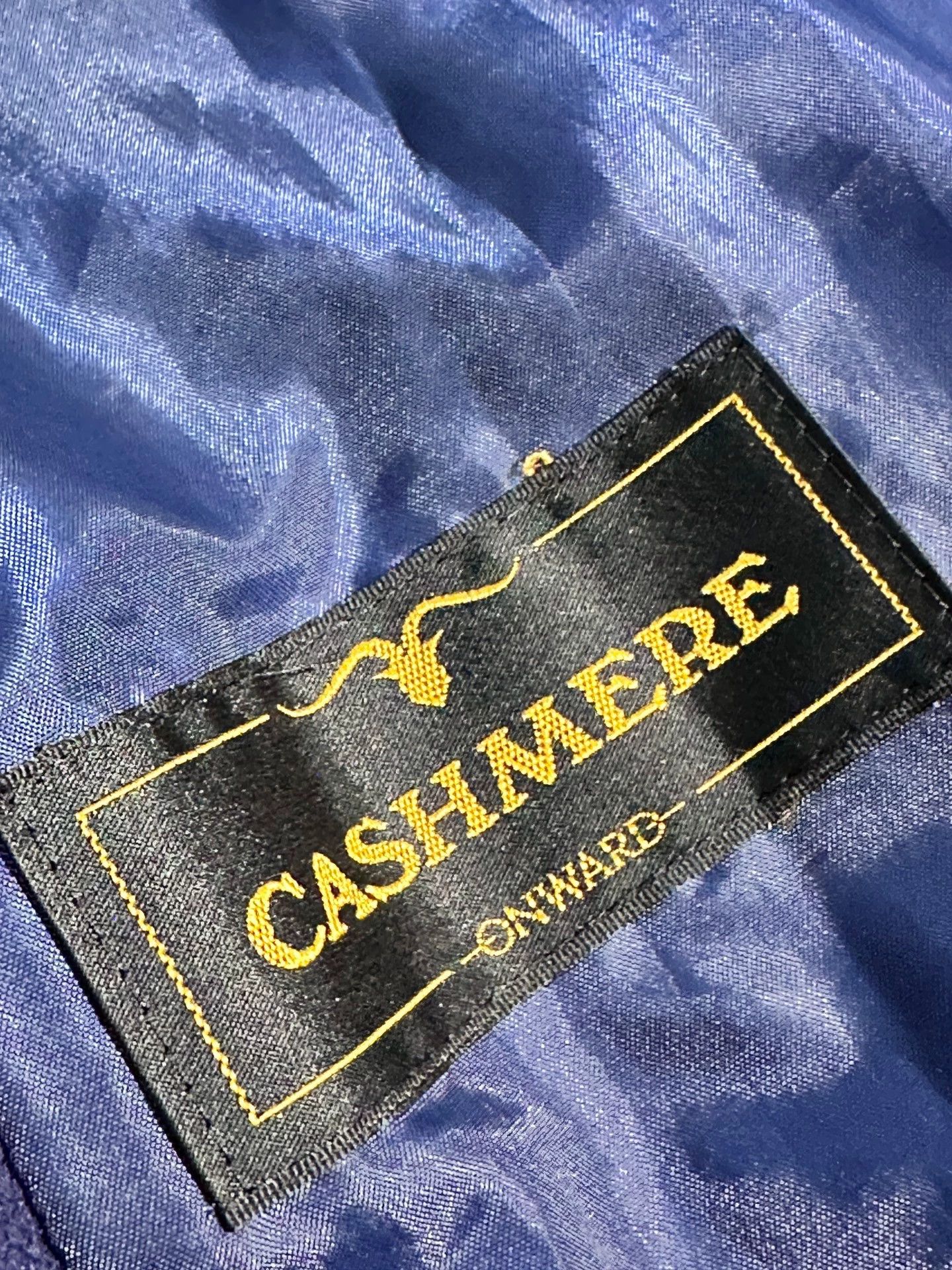 Calvin Klein Calvin Klein Vintage 85% Cashmere Oversized A-Line Coat Size 9 Size M / US 6-8 / IT 42-44 - 3 Thumbnail