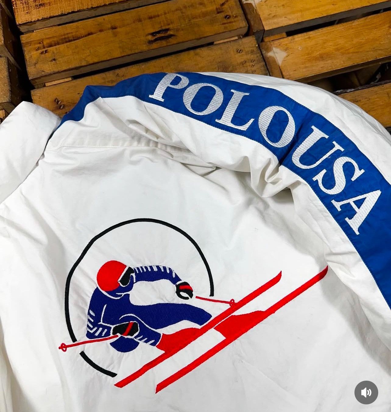 Polo Ralph Lauren × Vintage VINTAGE POLO CIRCLE SKI Size US L / EU 52-54 / 3 - 7 Thumbnail