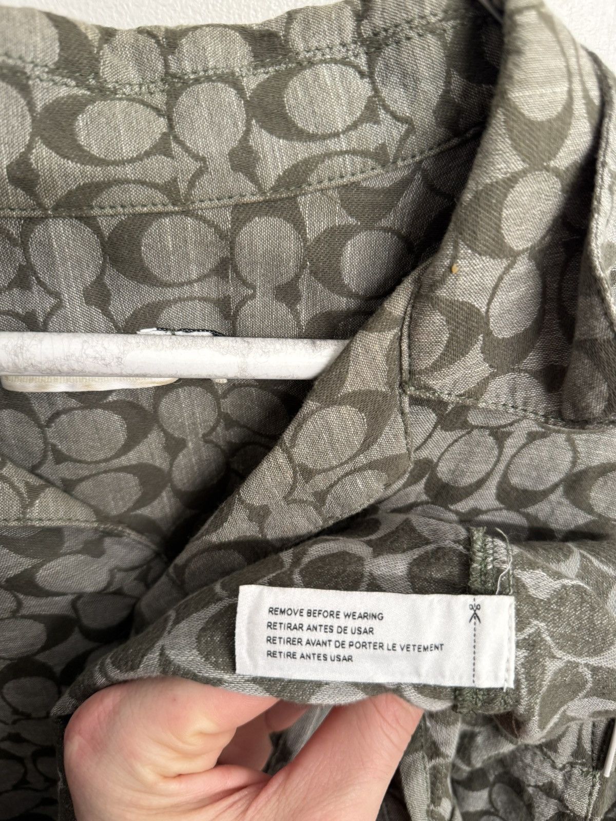 Coach Linen coach shirt Size US XL / EU 56 / 4 - 5 Thumbnail