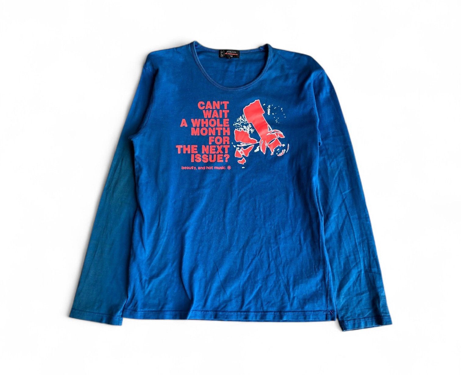 If Six Was Nine Michel Klein Poem Long sleeve Size US L / EU 52-54 / 3 - 1 Thumbnail