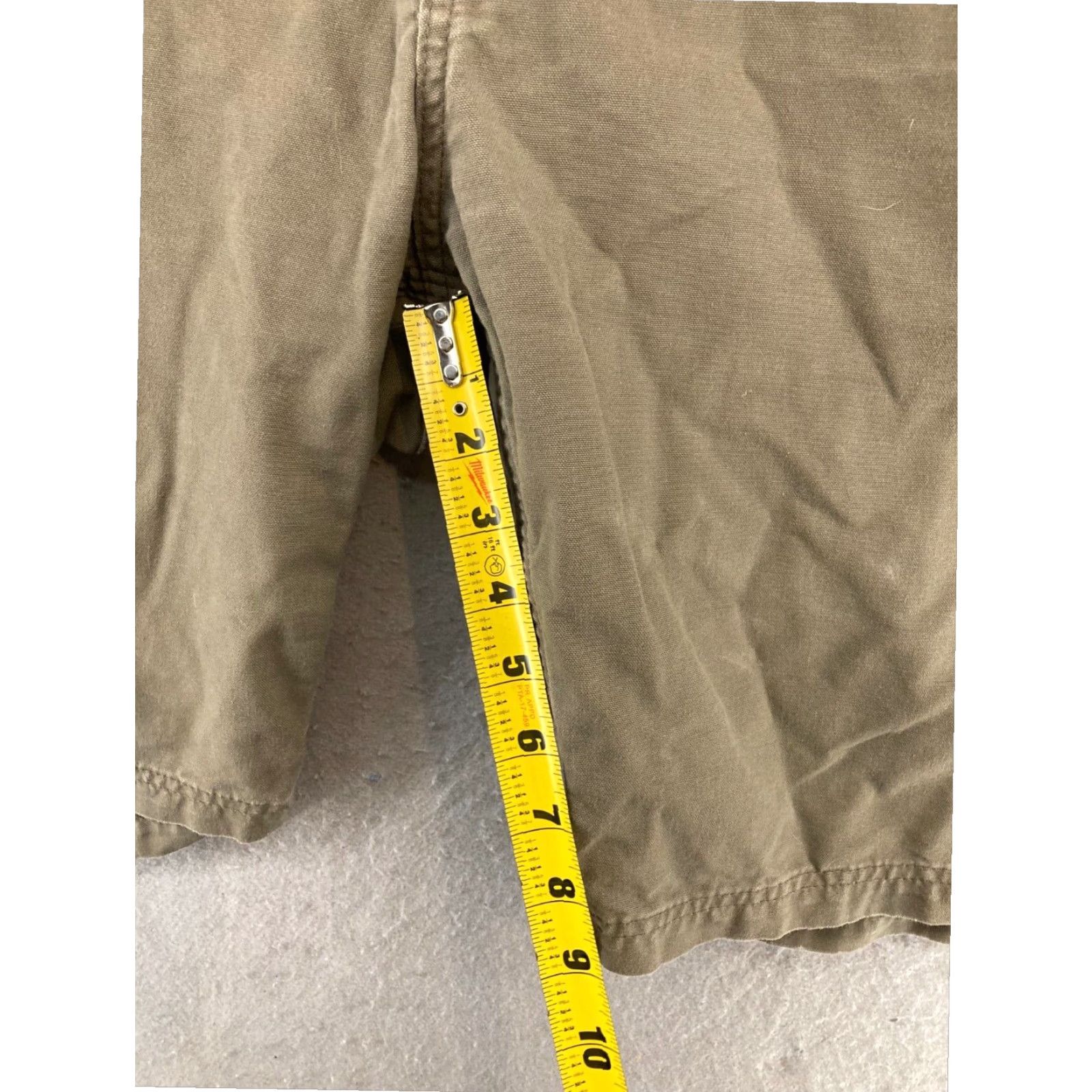 Carhartt Carhartt Mens Original Fit Work Shorts Brown Size US 34 / EU 50 - 4 Thumbnail