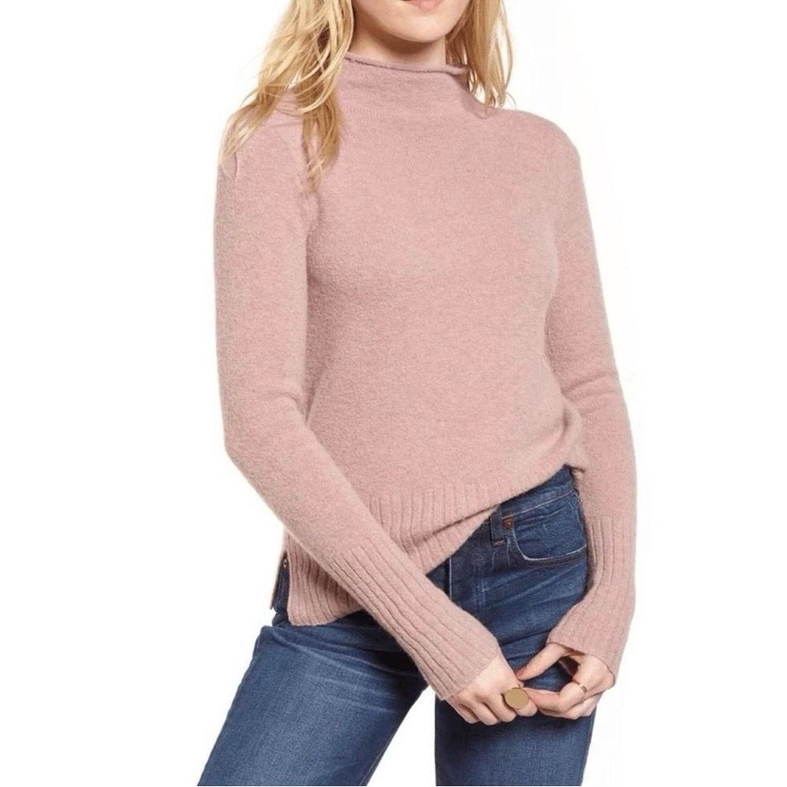 Madewell Madewell Inland Wool Blend Mockneck Sweater Womens Small Size S / US 4 / IT 40 - 4 Thumbnail