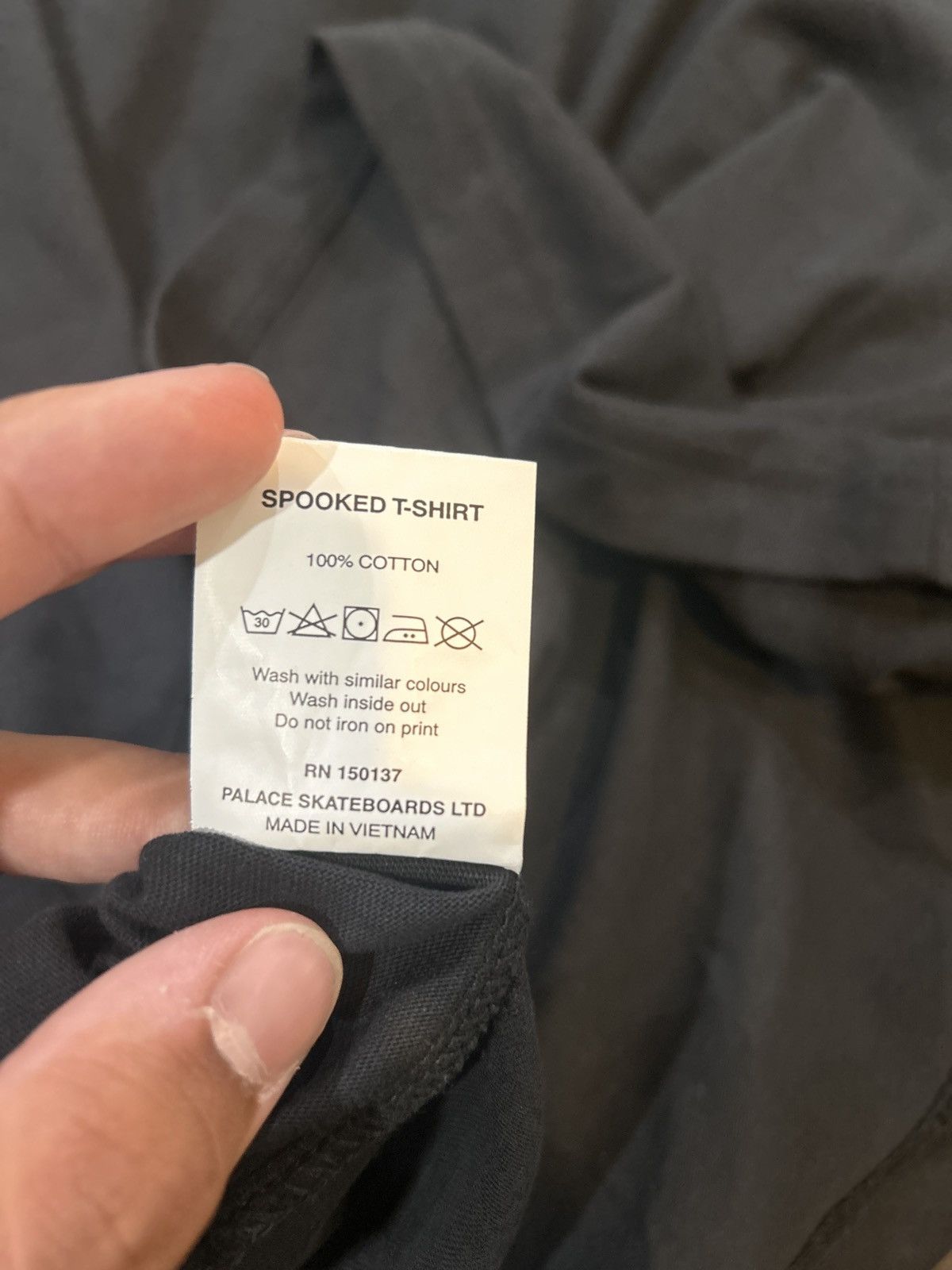 Palace Palace Spooked T-Shirt ‘Black’ Size US XL / EU 56 / 4 - 5 Thumbnail