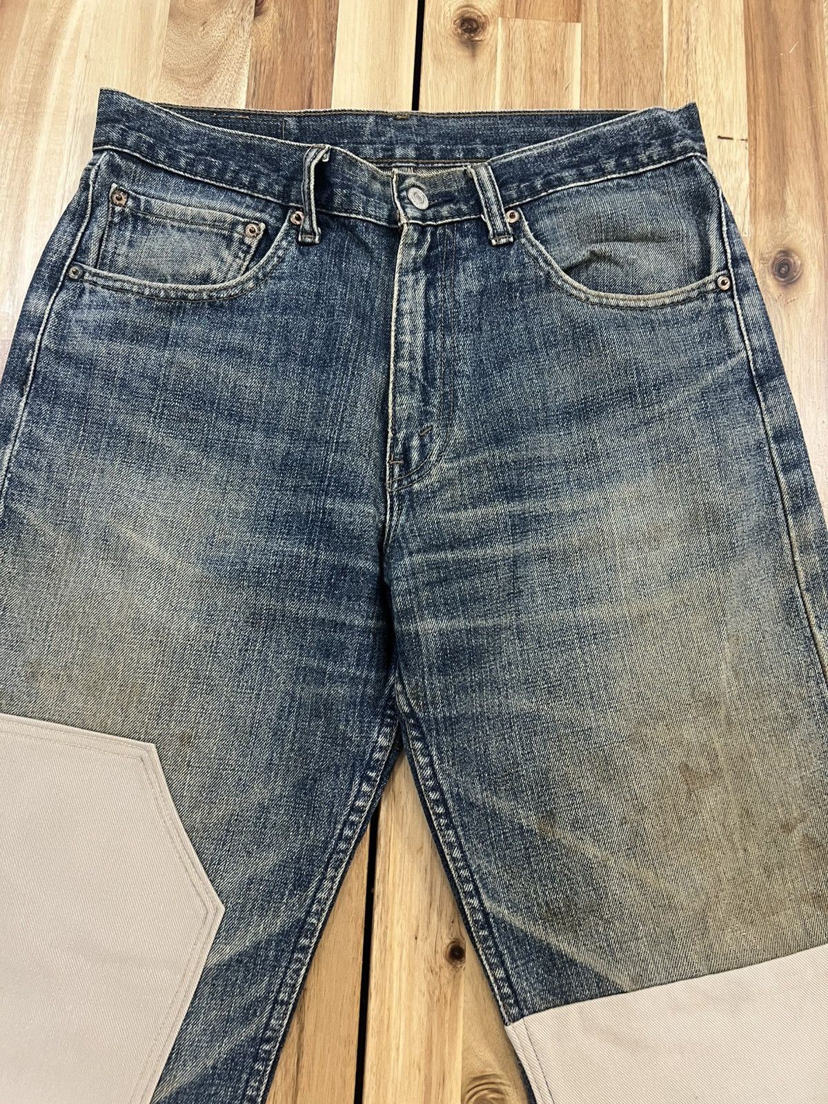 Levi's Vintage 90’s Levis 534 Custom Denim Jeans Size US 32 / EU 48 - 4 Thumbnail