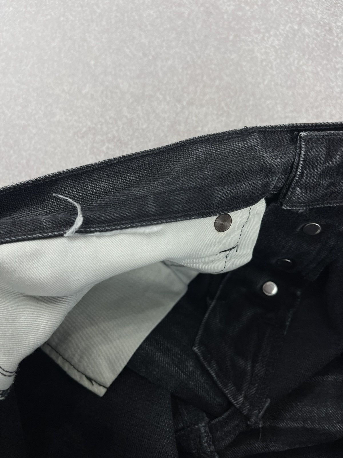 Tellason Vintage Tellason Selvedge Distressed Denim Jeans Size 33 Size US 33 - 16 Thumbnail