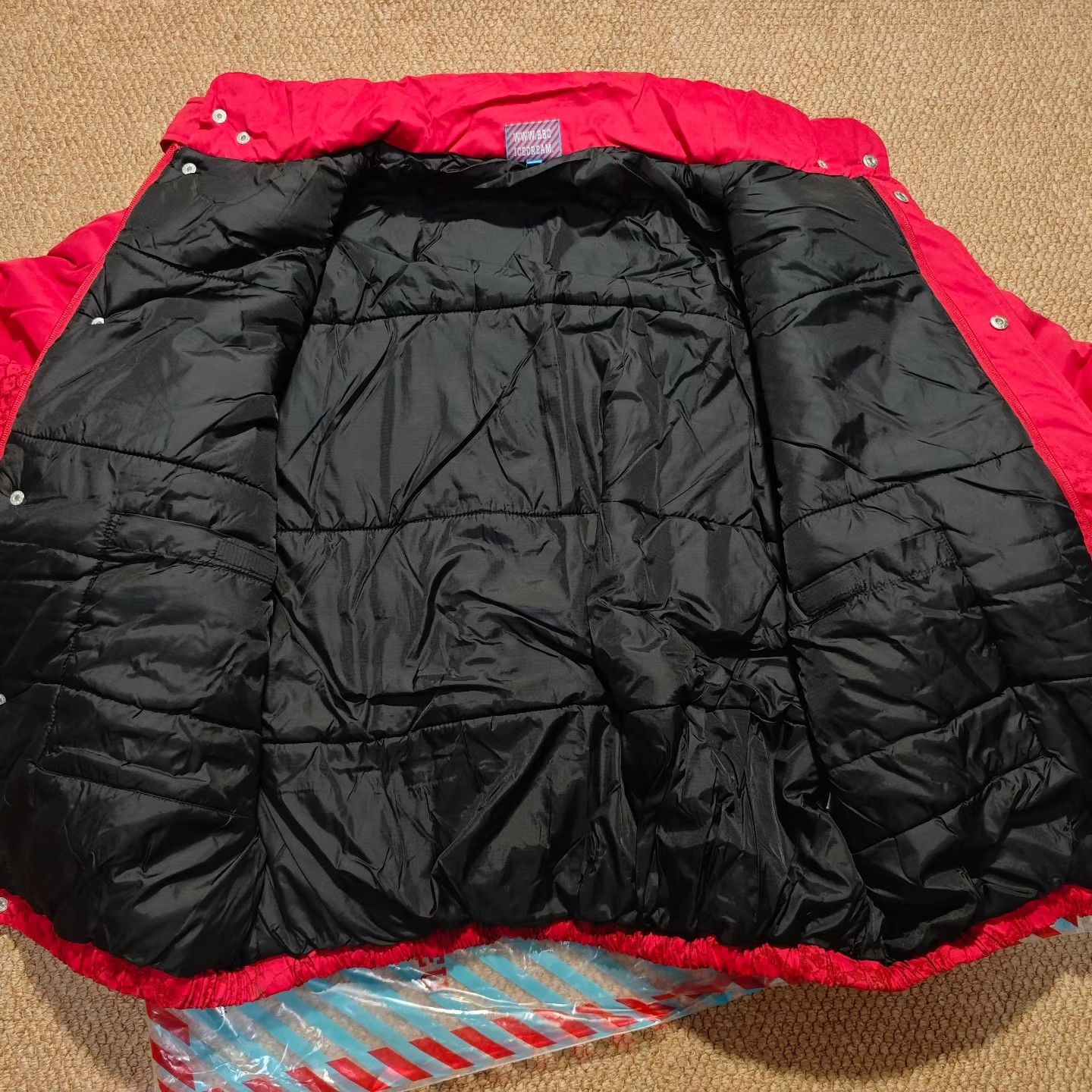 Billionaire Boys Club BILLIONAIRE BOYS CLUB Bright Red Padded Jacket Size US L / EU 52-54 / 3 - 3 Thumbnail