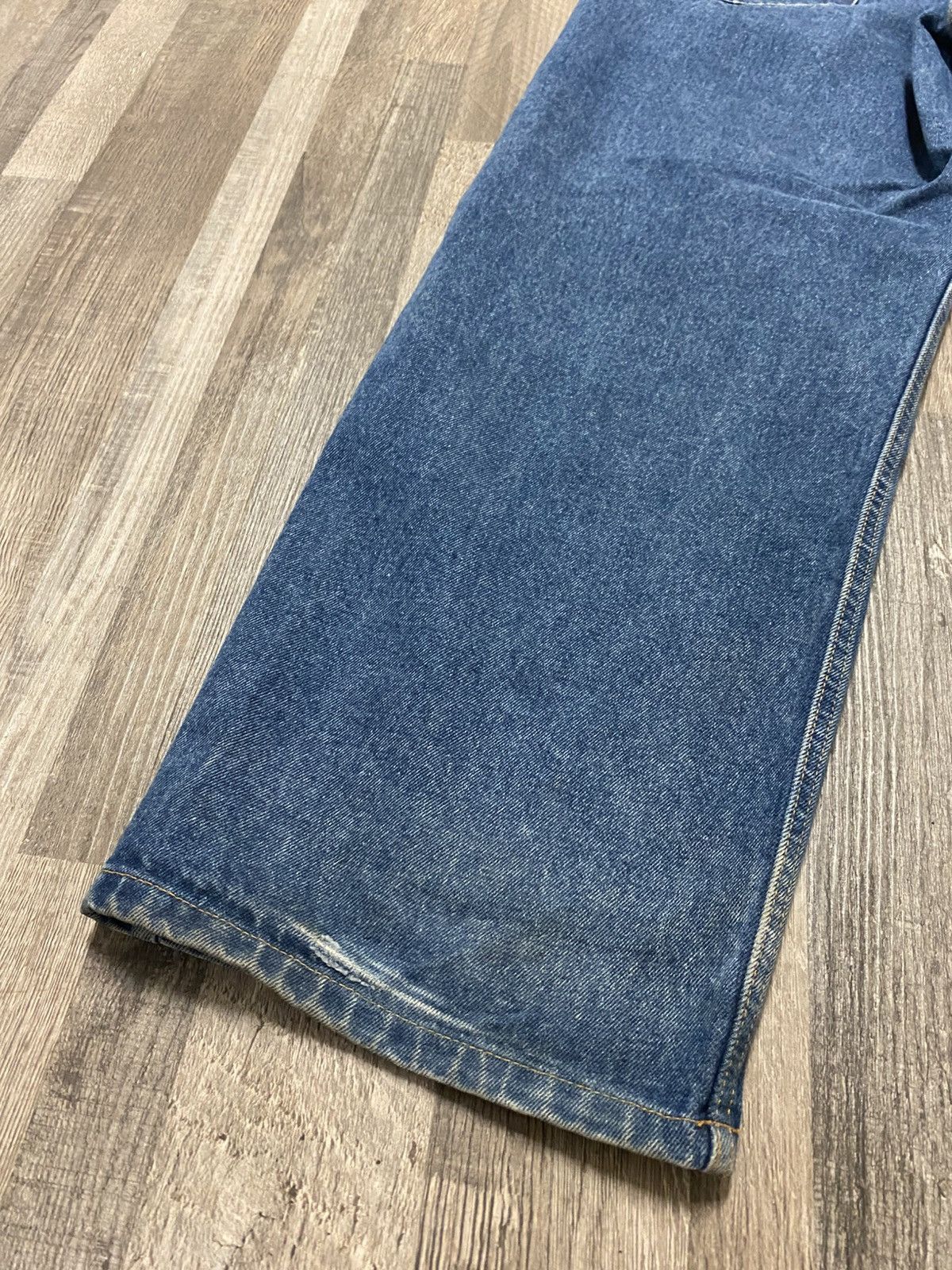 Polo Ralph Lauren × Ralph Lauren × Vintage Vintage Polo Jeans Ralph Lauren Baggy Blue Denim Banner Y2K Size US 34 / EU 50 - 7 Thumbnail
