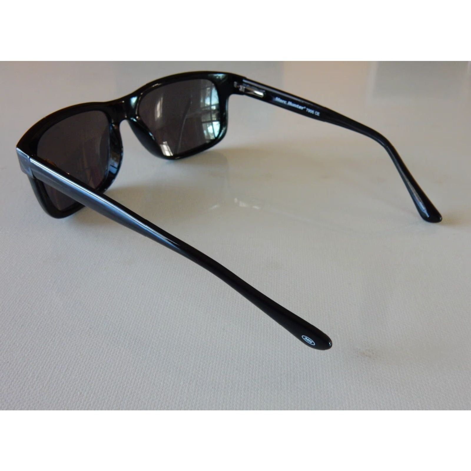 Hunter VINTAGE Marc Hunter Sunglasses Men Black 56mm 18mm 140mm 7906 Size ONE SIZE - 4 Thumbnail